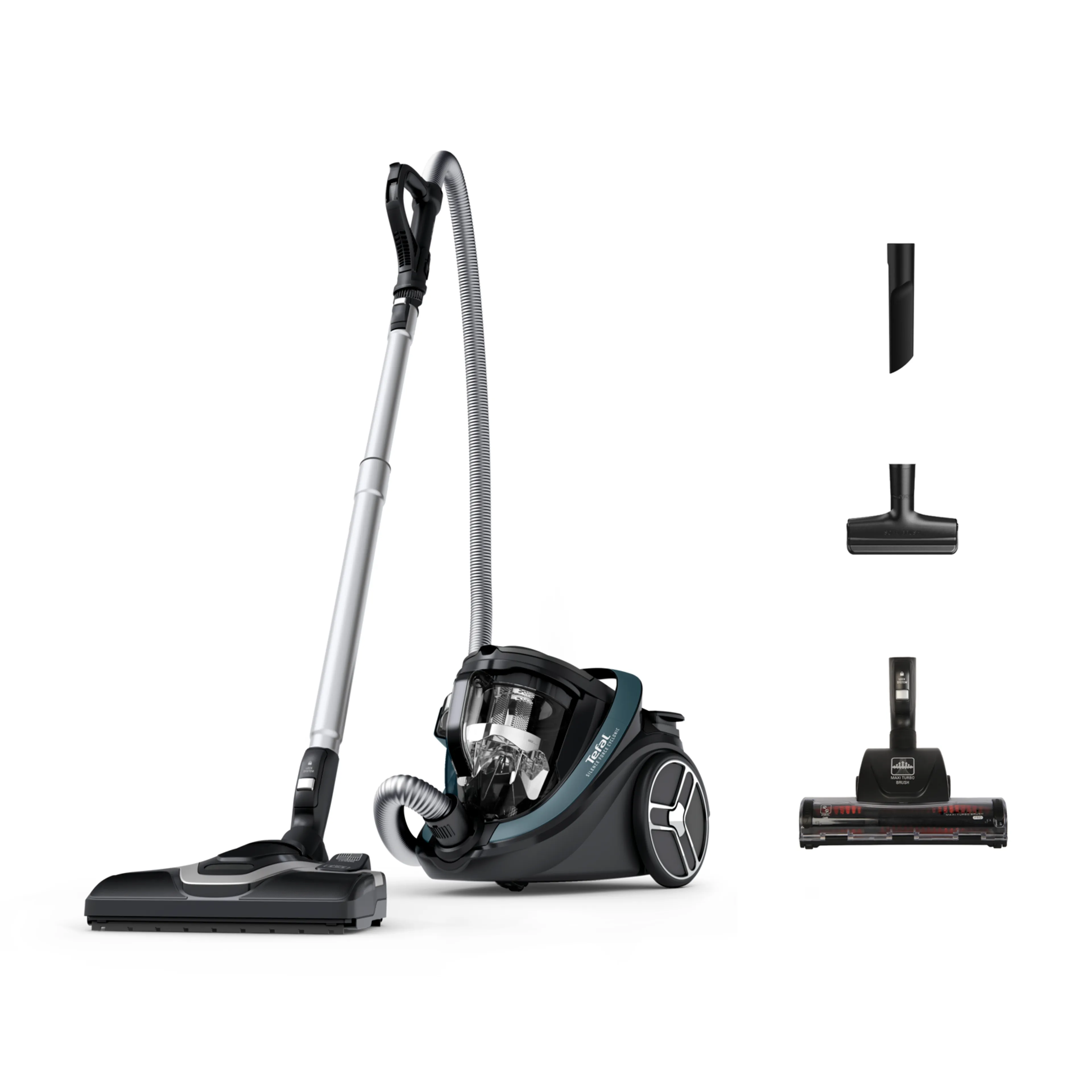Пылесос с контейнером для пыли Tefal Silence Force Cyclonic Effitech TW7941EA