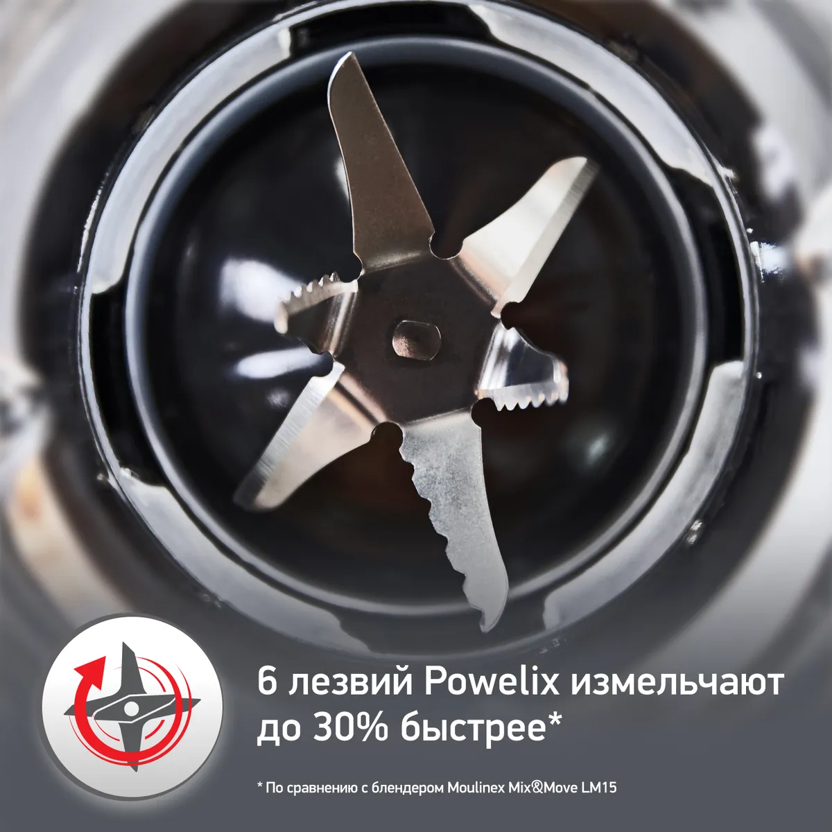 Высокоскоростной блендер Moulinex Blend Up LM190AF0