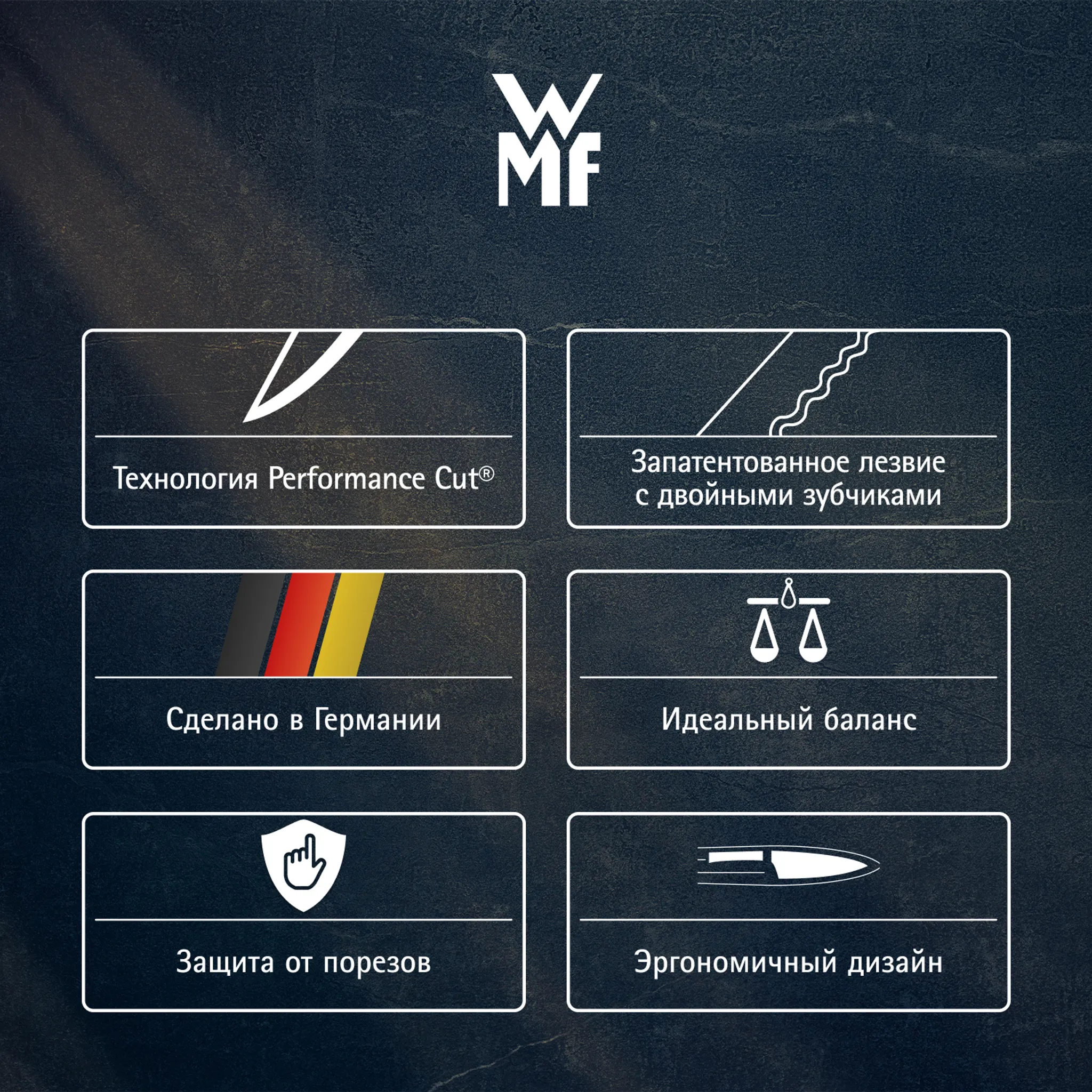 Хлебный нож WMF Grand Gourmet 19 см