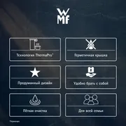 Термокружка WMF Anthracite Impulse 0,35 л серебристая
