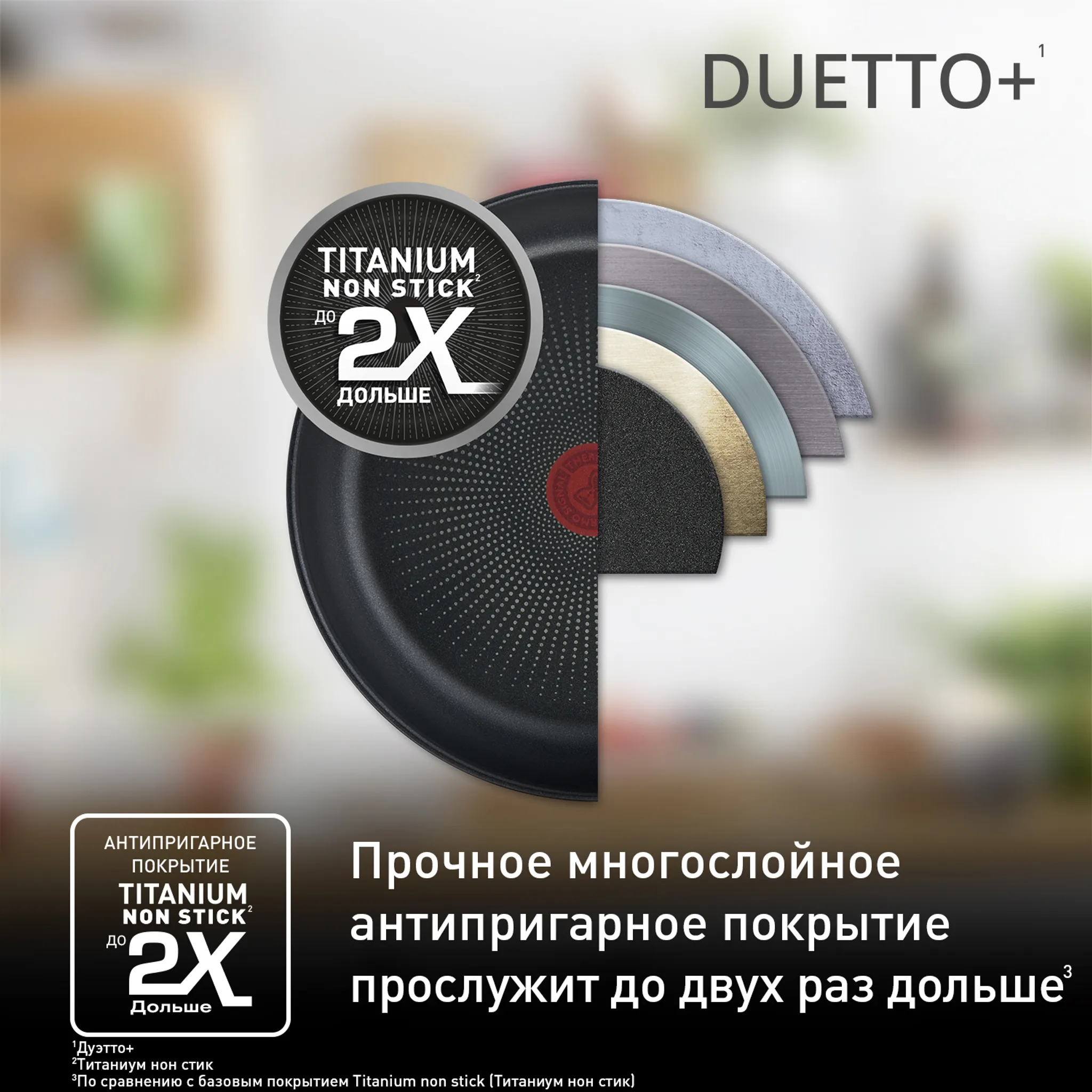 Сковорода-вок Tefal Duetto Wokpan 28 см G7321924