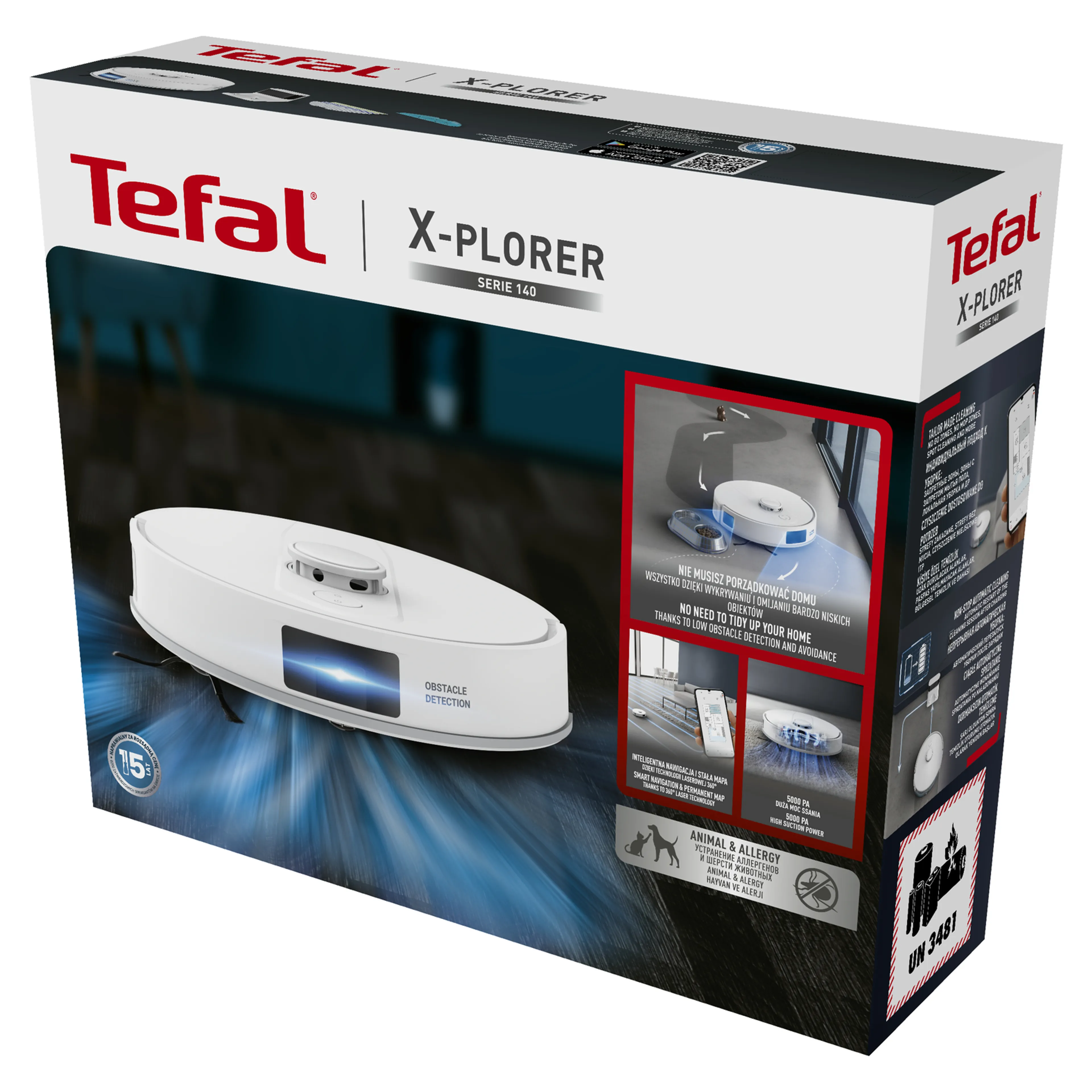 Робот-пылесос Tefal X-PLORER Serie 140 RG9177WH