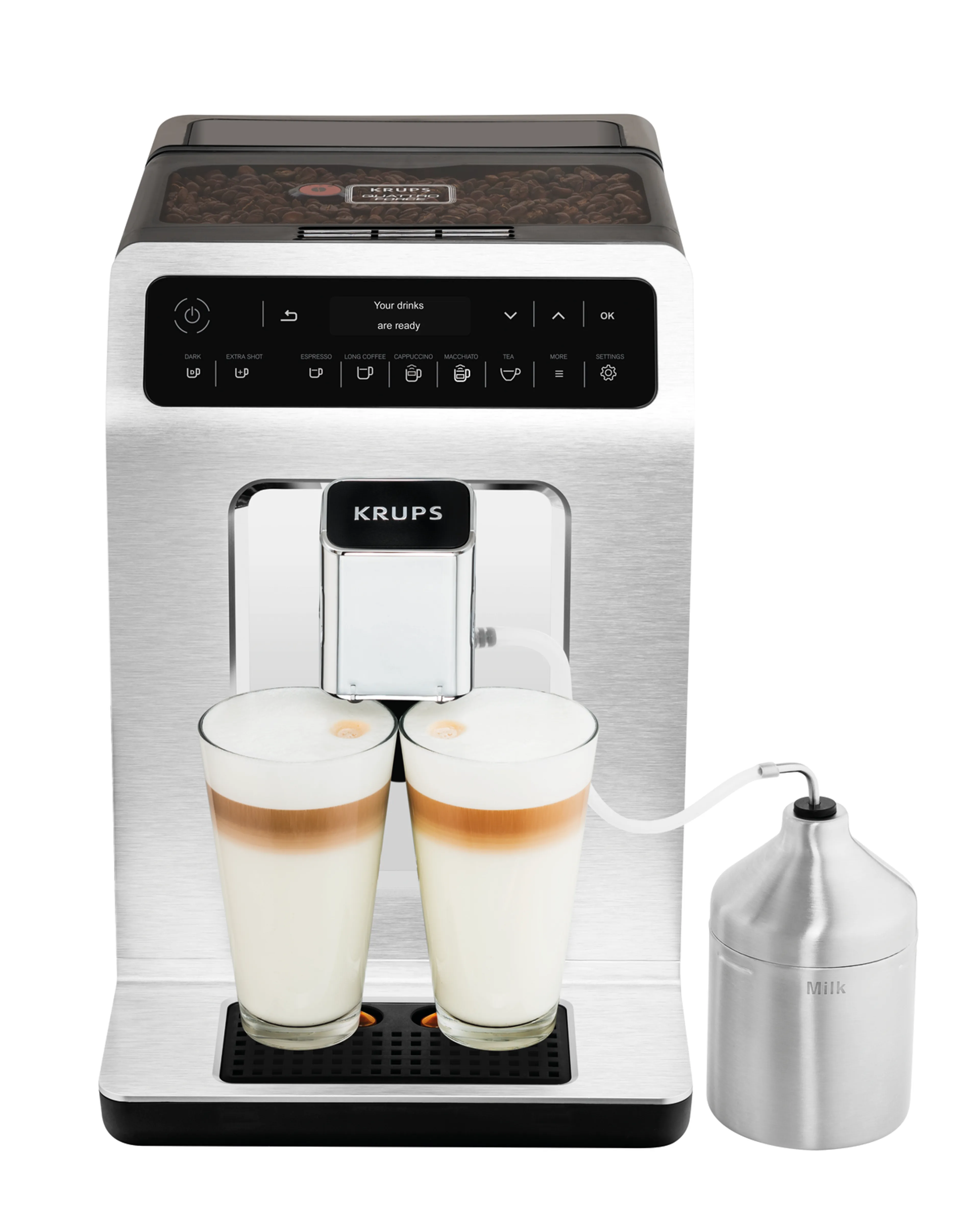 цена на Автоматическая кофемашина KRUPS EA891C10 + Набор посуды Ingenio Cook Eat 10 предметов L881SA04