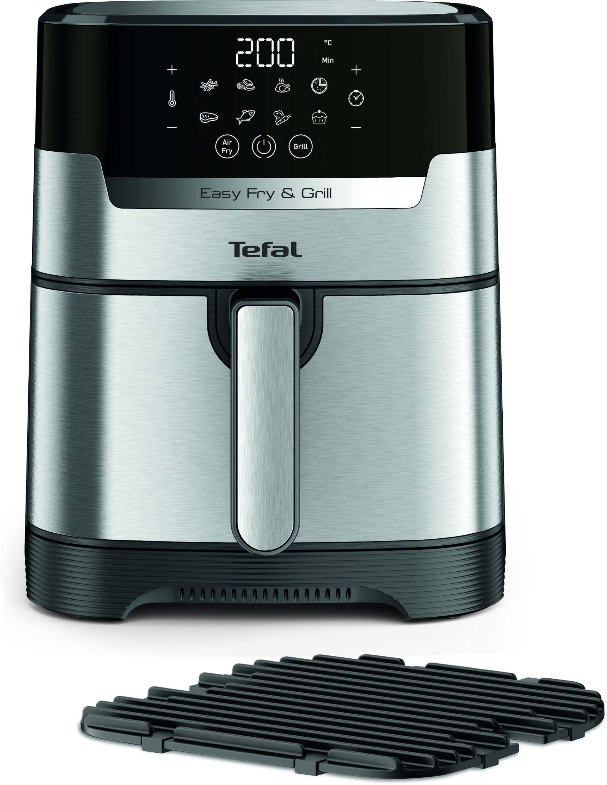 Аэрогриль Tefal Easy Fry&Grill EY505D15 + Формы для выпечки Tefal J176S204