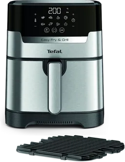 Аэрогриль Tefal Easy Fry&Grill EY505D15 + Формы для выпечки Tefal J176S204