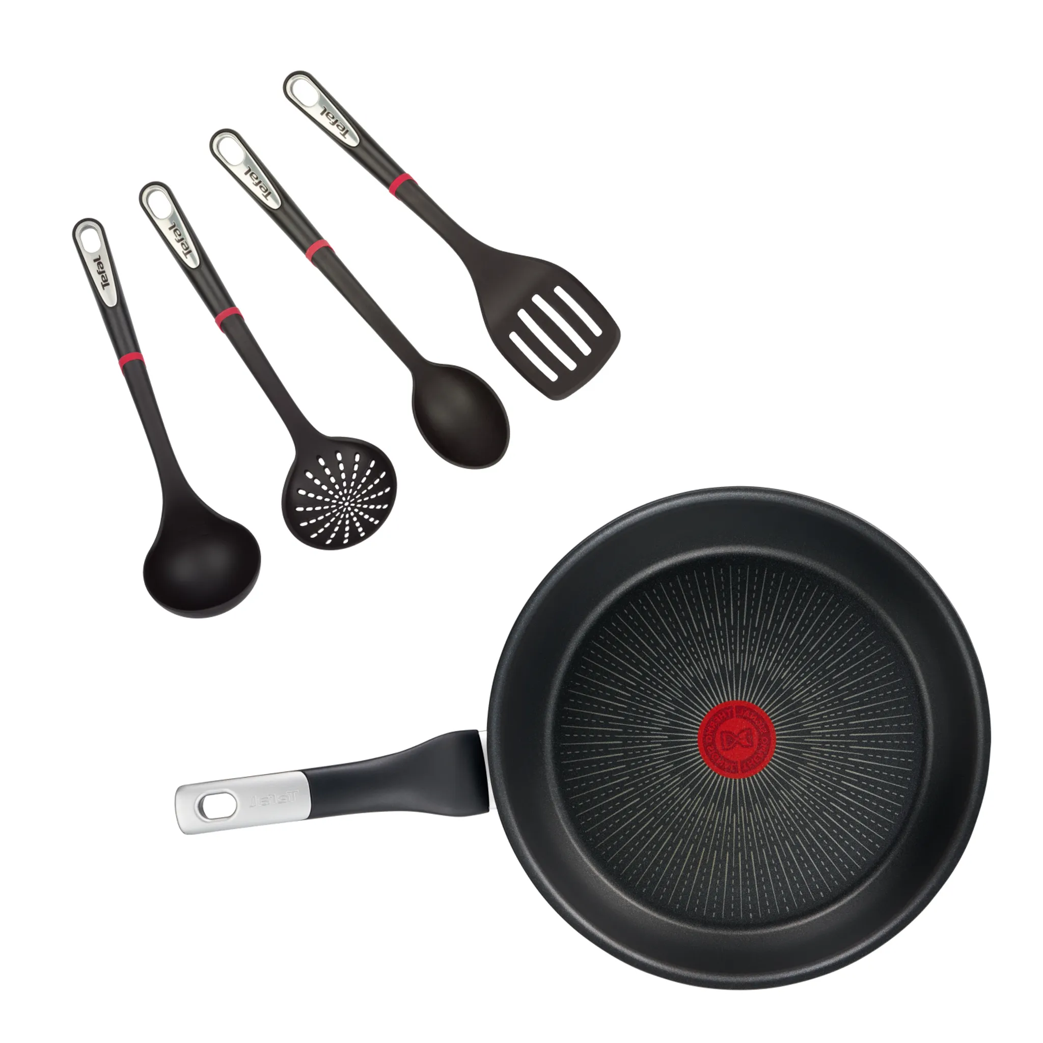 Сковорода Tefal 26 см Unlimited +  Набор аксессуаров Ingenio 4 шт фото