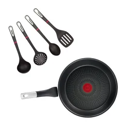 Сковорода Tefal 26 см Unlimited +  Набор аксессуаров Ingenio 4 шт