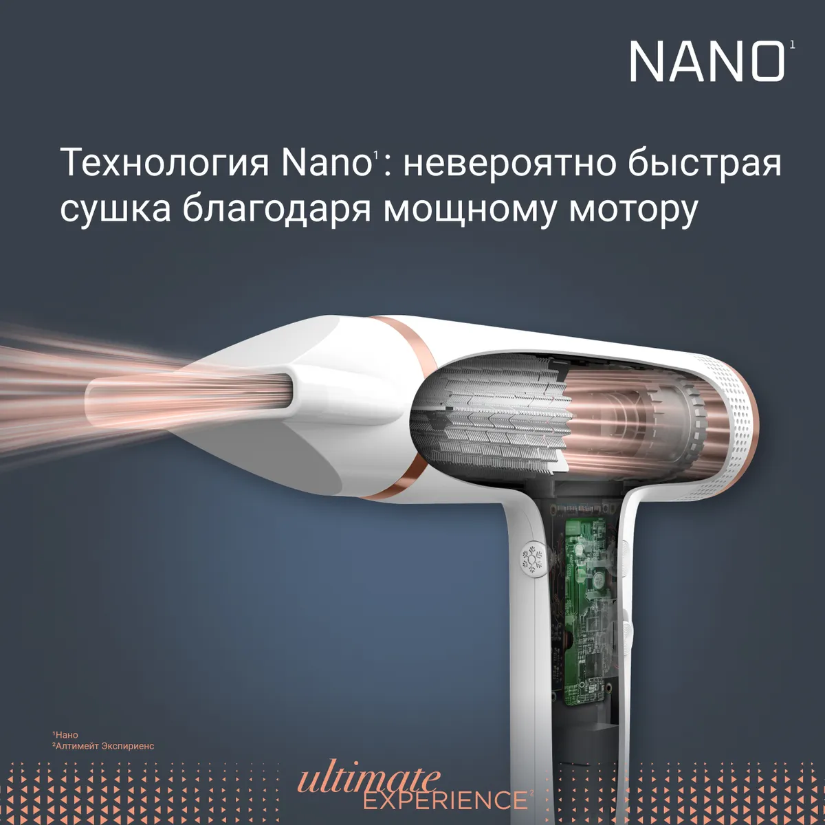 Фен Rowenta NANO HY8140F0 купить в официальном магазине
