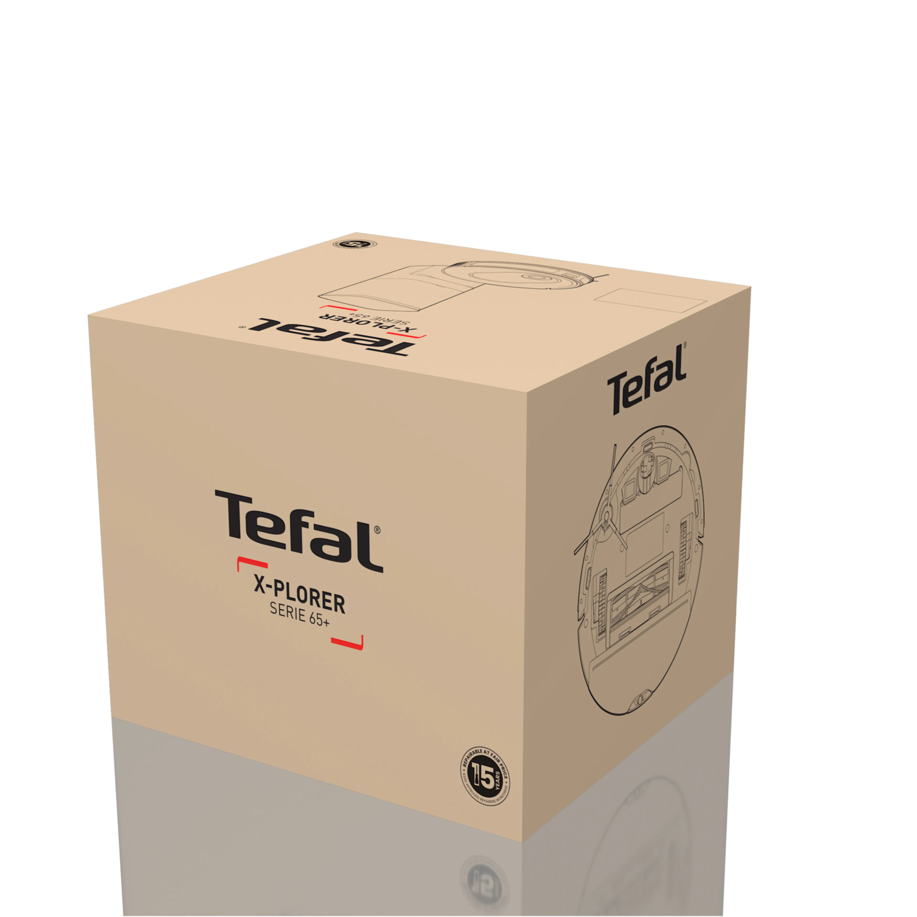 Робот-пылесос Tefal X-PLORER Serie 65+ RG8L85WH