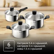 Набор посуды Tefal Confidence 3 предмета G764S674