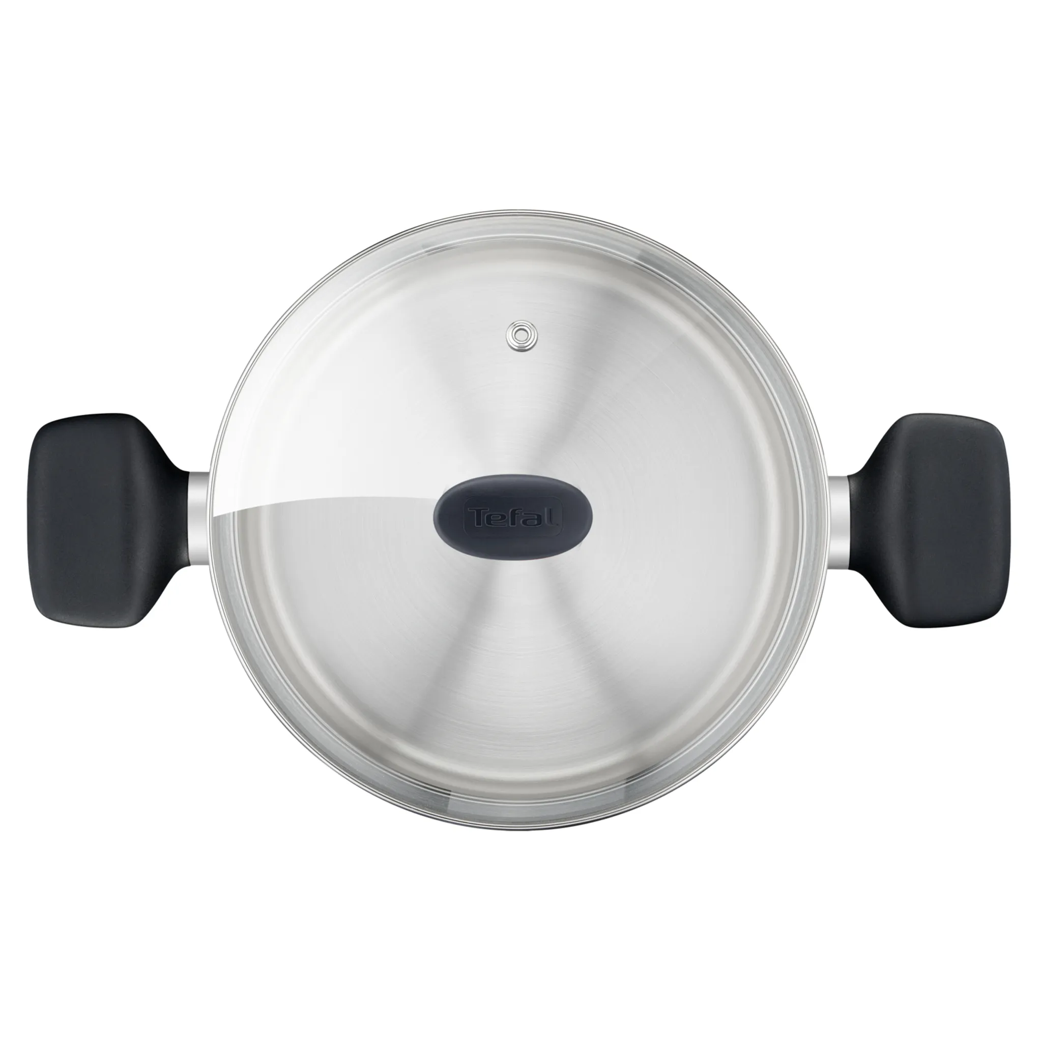 Кастрюля Tefal Confidence 24 см со стеклянной крышкой G7644674, 5.4 л