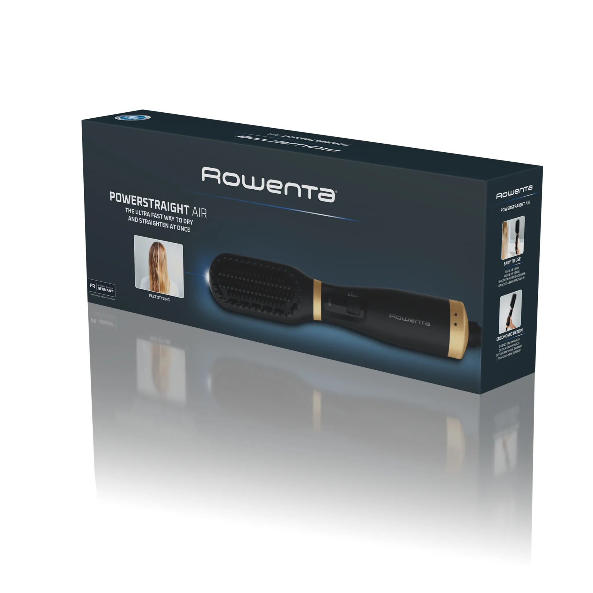 Фен-щетка 2 в 1 Rowenta Powerstraight Air