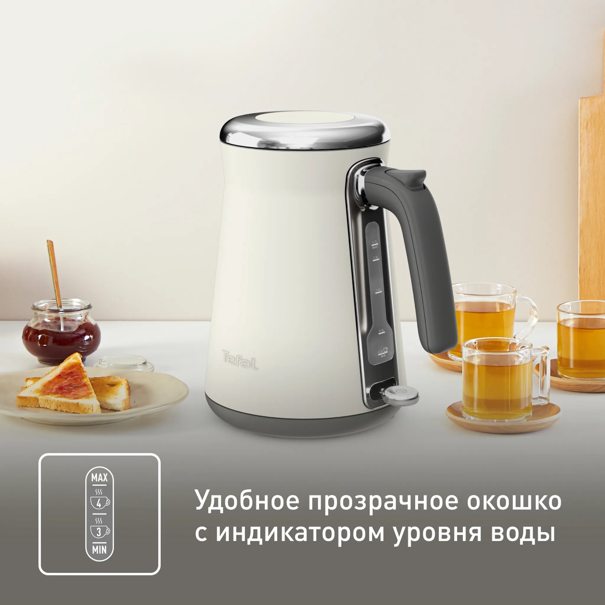 Электрический чайник Tefal Collection KI666AE0