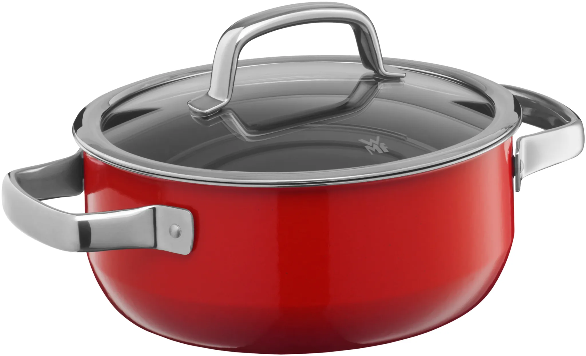 Набор кастрюль WMF Fusiontec Mineral Red 4 предмета 16/20/20/24 см