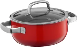 Набор кастрюль WMF Fusiontec Mineral Red 4 предмета 16/20/20/24 см