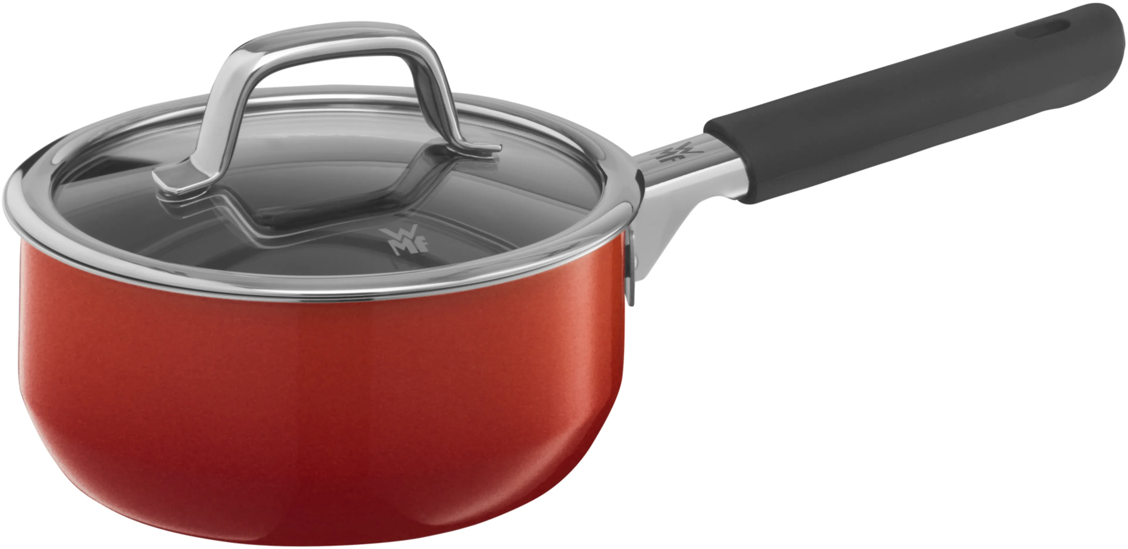 Набор кастрюль WMF Fusiontec Mineral Red 4 предмета 16/20/20/24 см