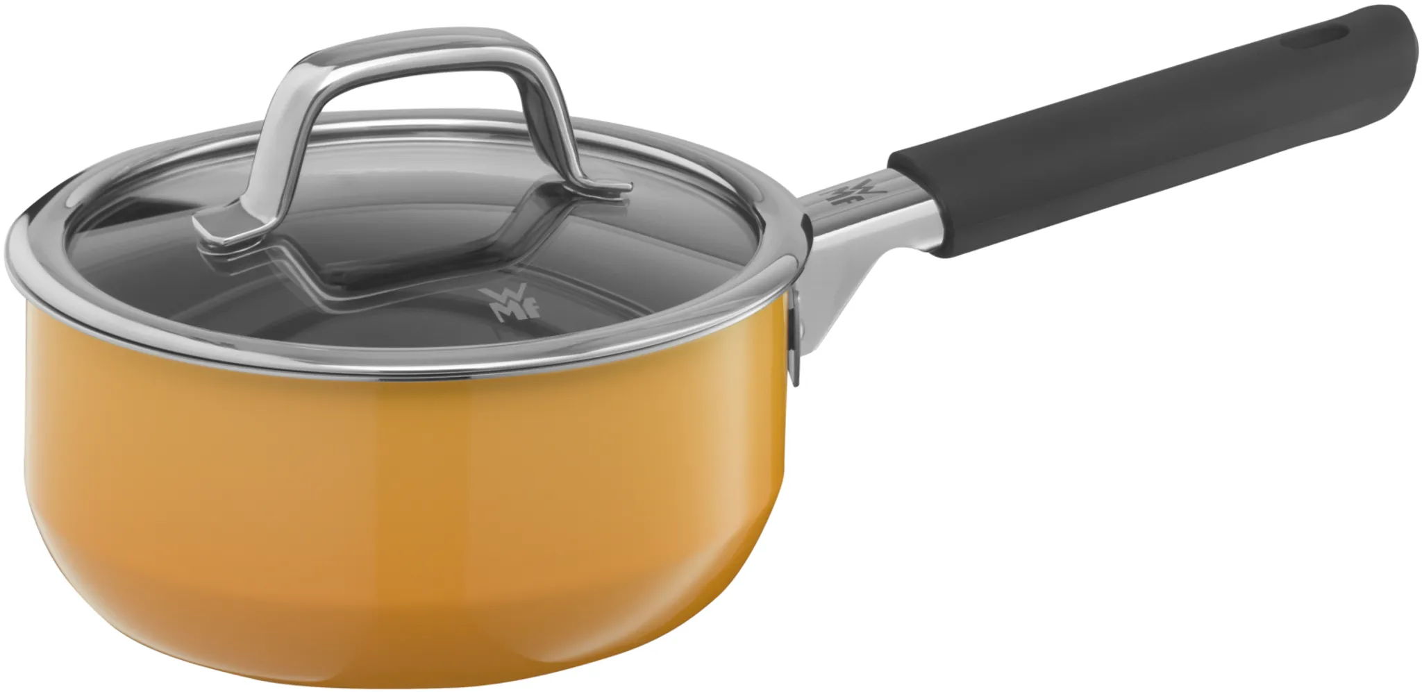 Набор кастрюль WMF Fusiontec Mineral Yellow 4 предмета 16/20/20/24 см