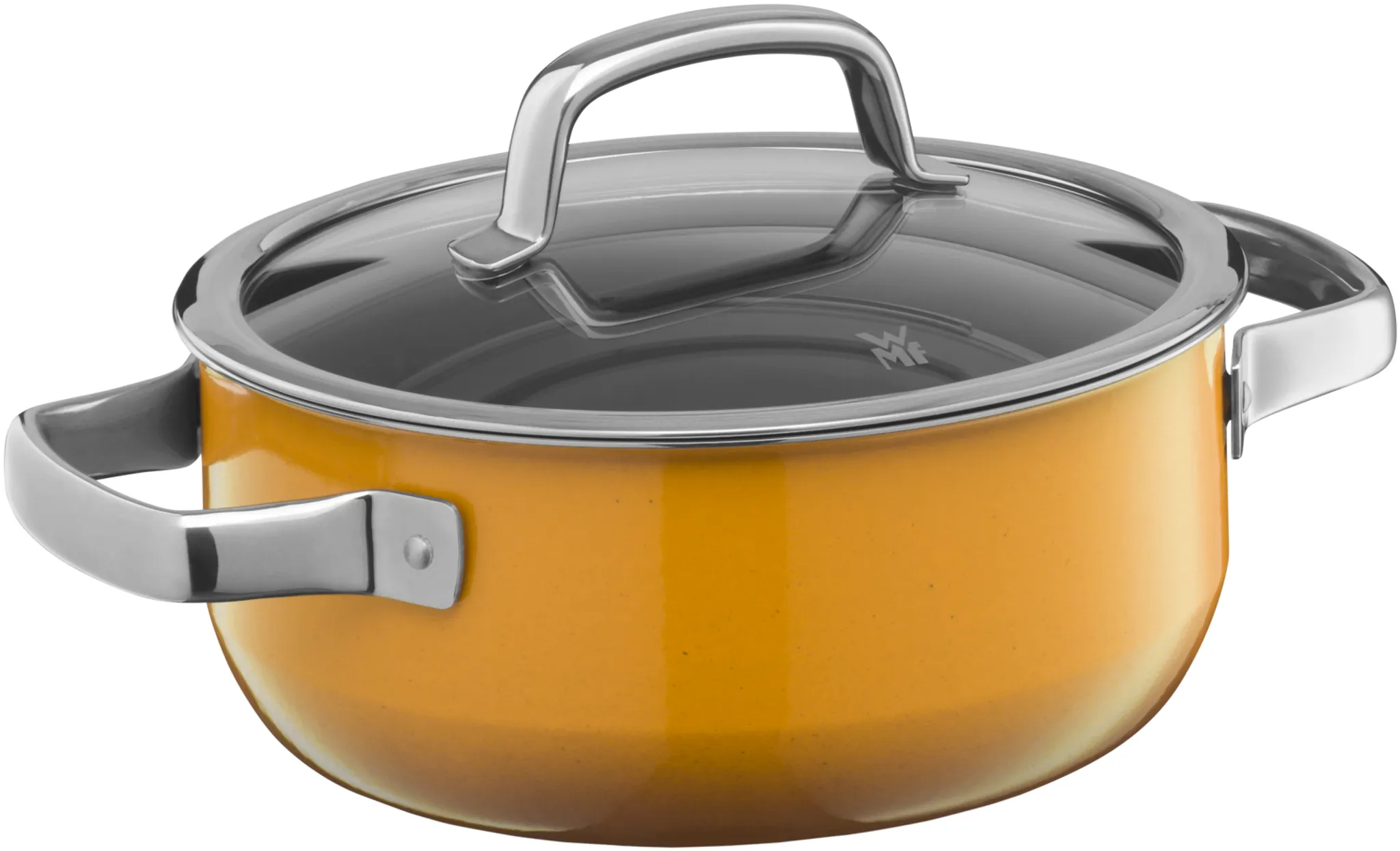 Набор кастрюль WMF Fusiontec Mineral Yellow 4 предмета 16/20/20/24 см
