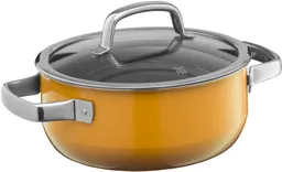 Набор кастрюль WMF Fusiontec Mineral Yellow 4 предмета 16/20/20/24 см