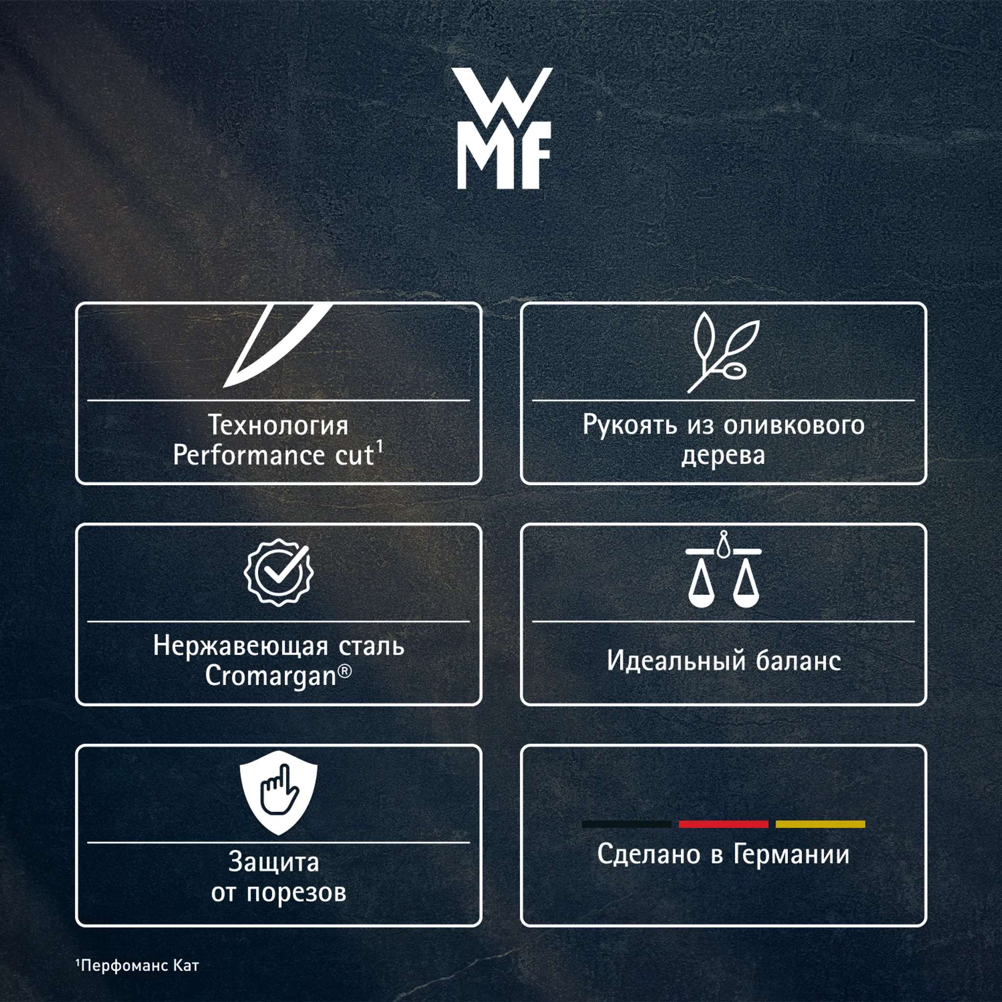 Шеф нож WMF Grand Wood 20 см