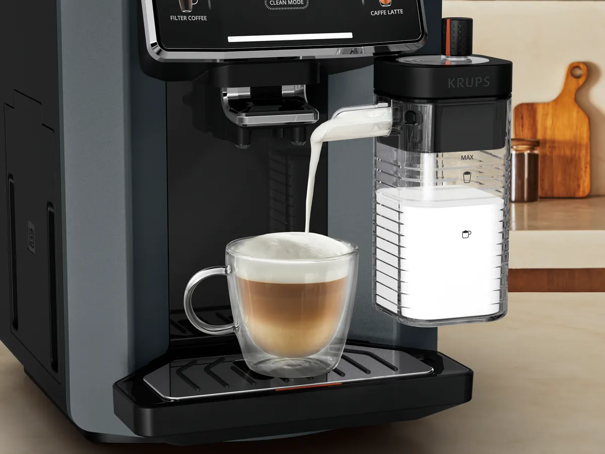 Автоматическая кофемашина Krups Sensation Milk M90 EA912B10