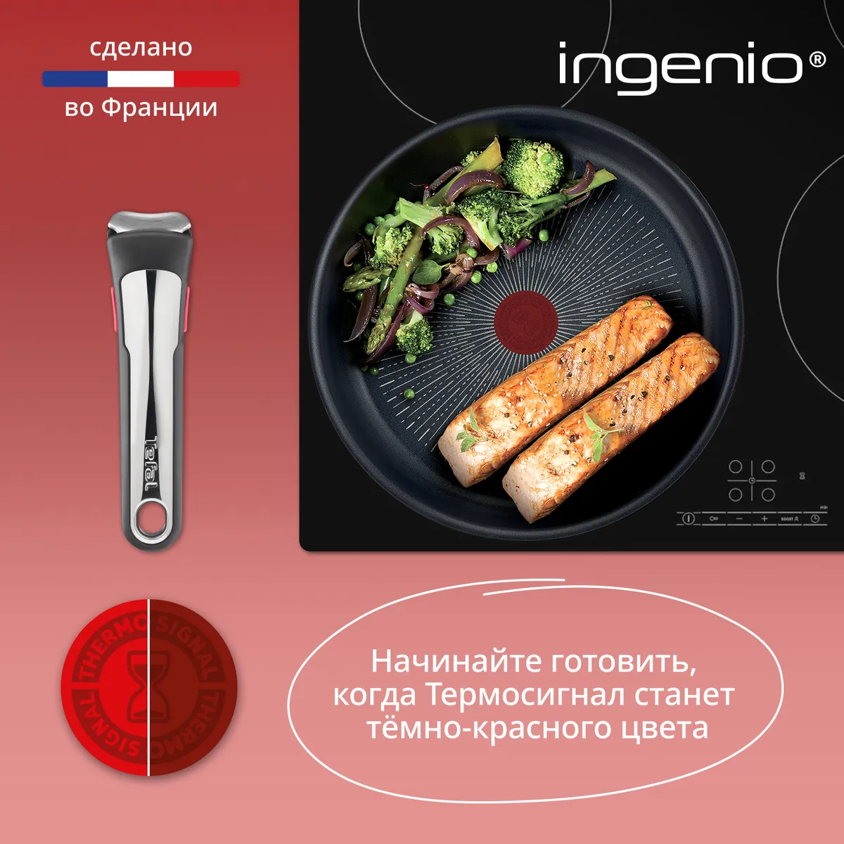 Набор посуды Tefal Ingenio Unlimited On из 5 предметов 16/20/22/28 см L3959543