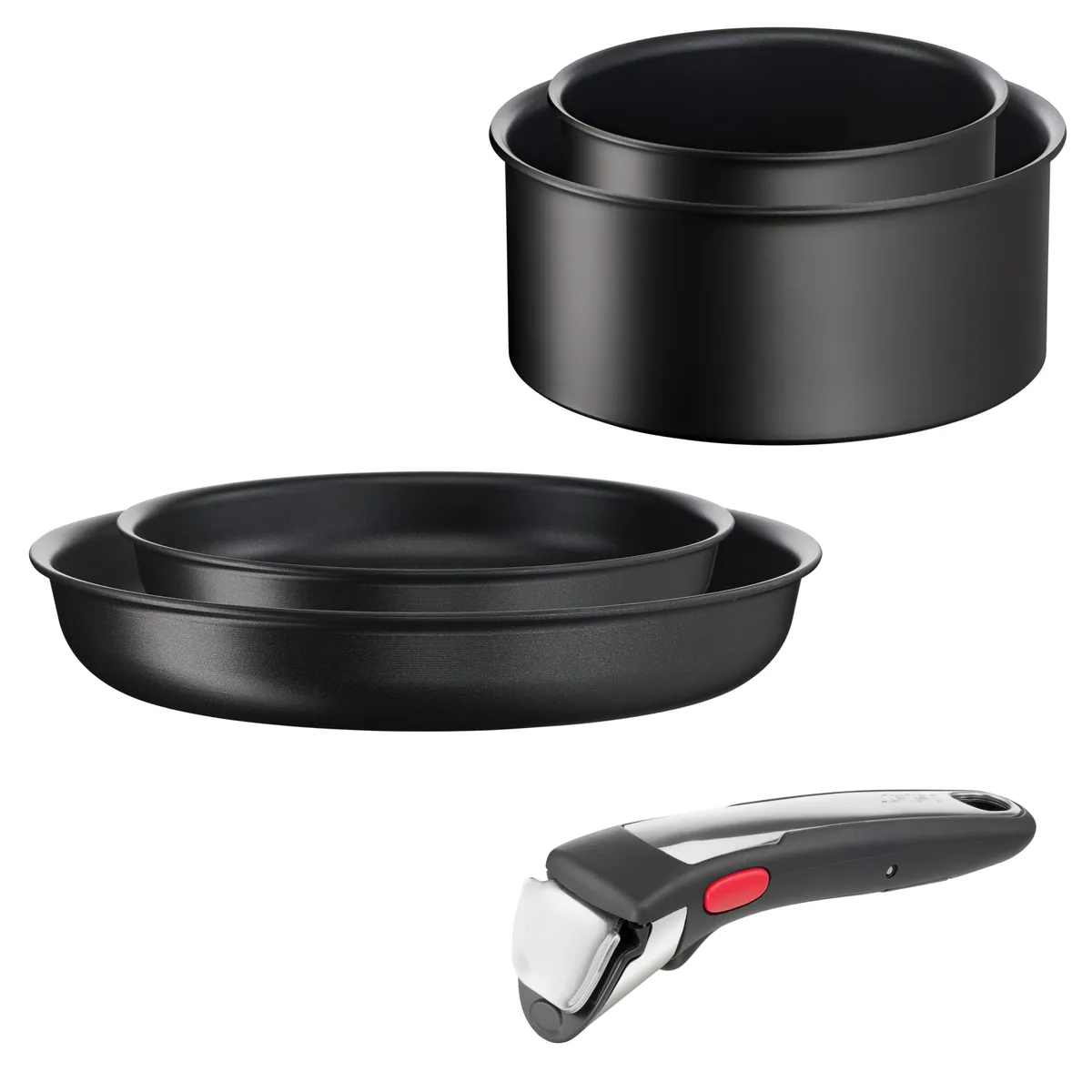 цена на Набор посуды Tefal Ingenio Unlimited On из 5 предметов 16/20/22/28 см L3959543
