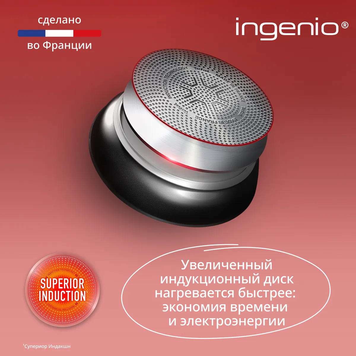 Набор посуды Tefal Ingenio Unlimited On из 5 предметов 16/20/22/28 см L3959543