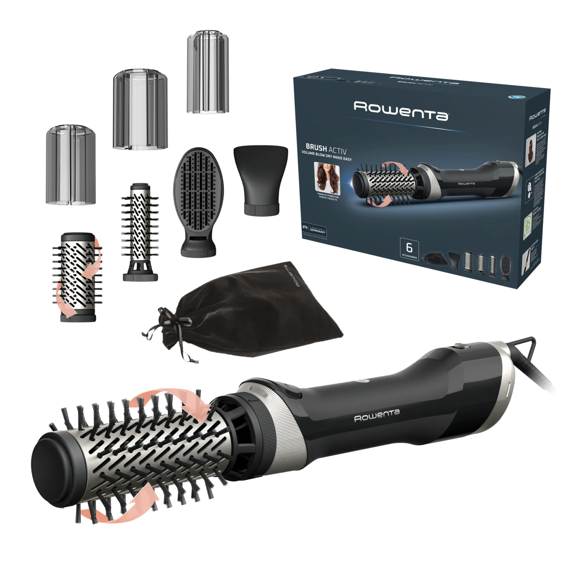 Фен-щетка Rowenta Brush Activ
