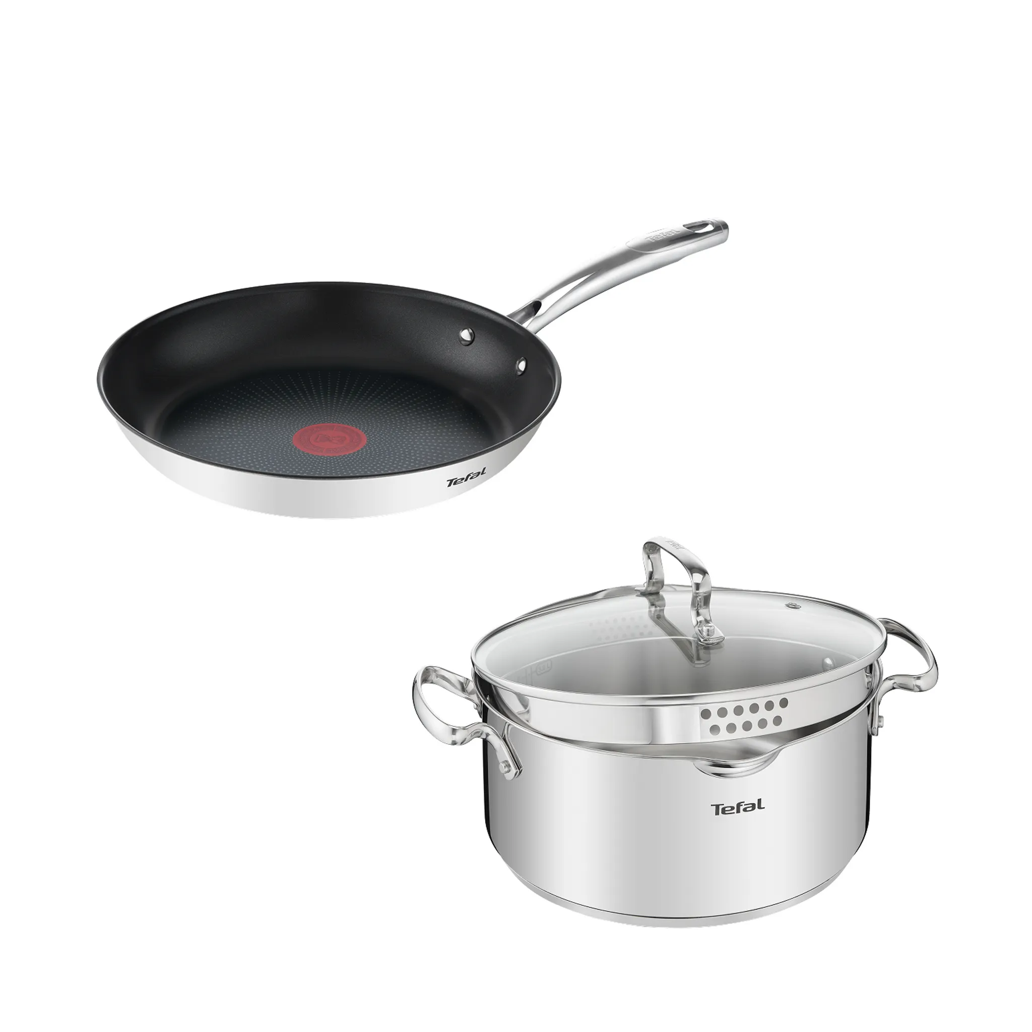 Набор посуды Tefal Кастрюля 20 см + Сковорода 26 см Duetto+