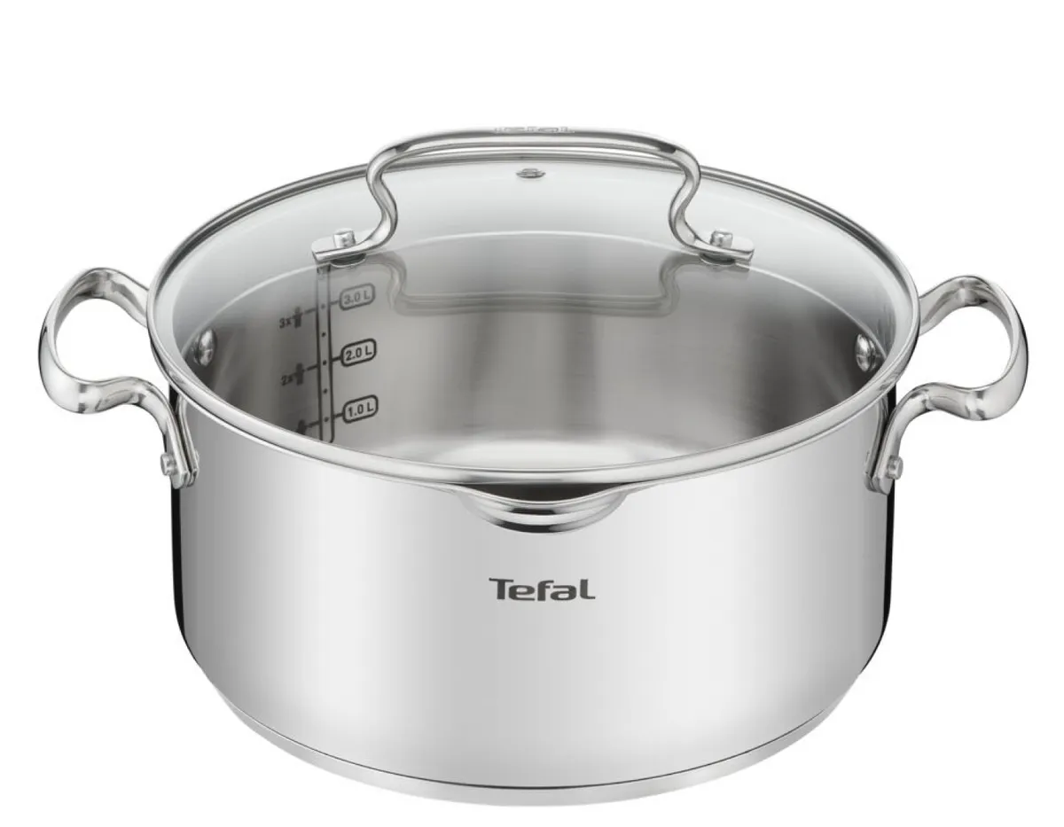 Ковш 16 Tefal + Сковорода 24 + Кастрюля 24 + Набор кух приборов Duetto+