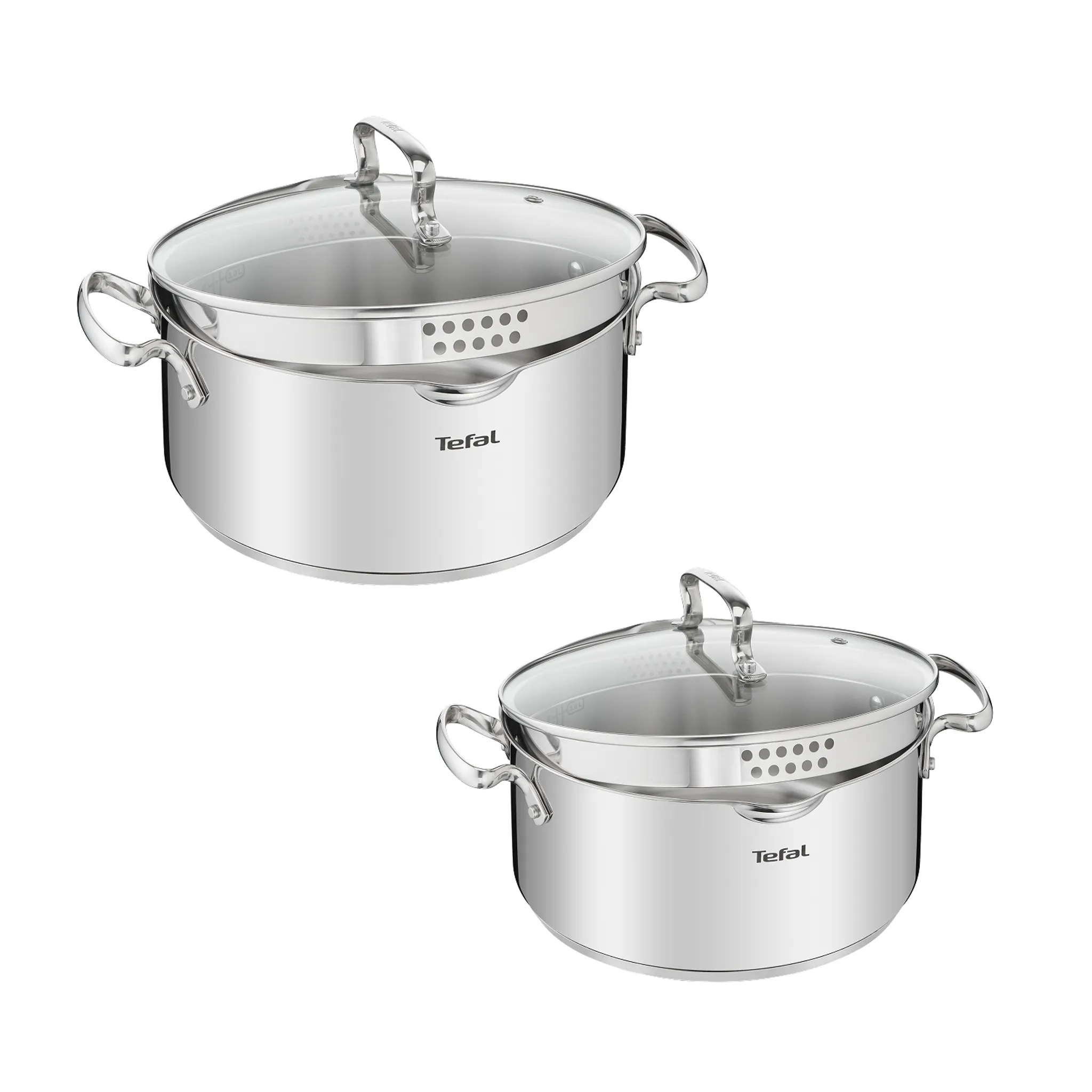 Набор кастрюль Tefal 18/24 см Duetto+ фото