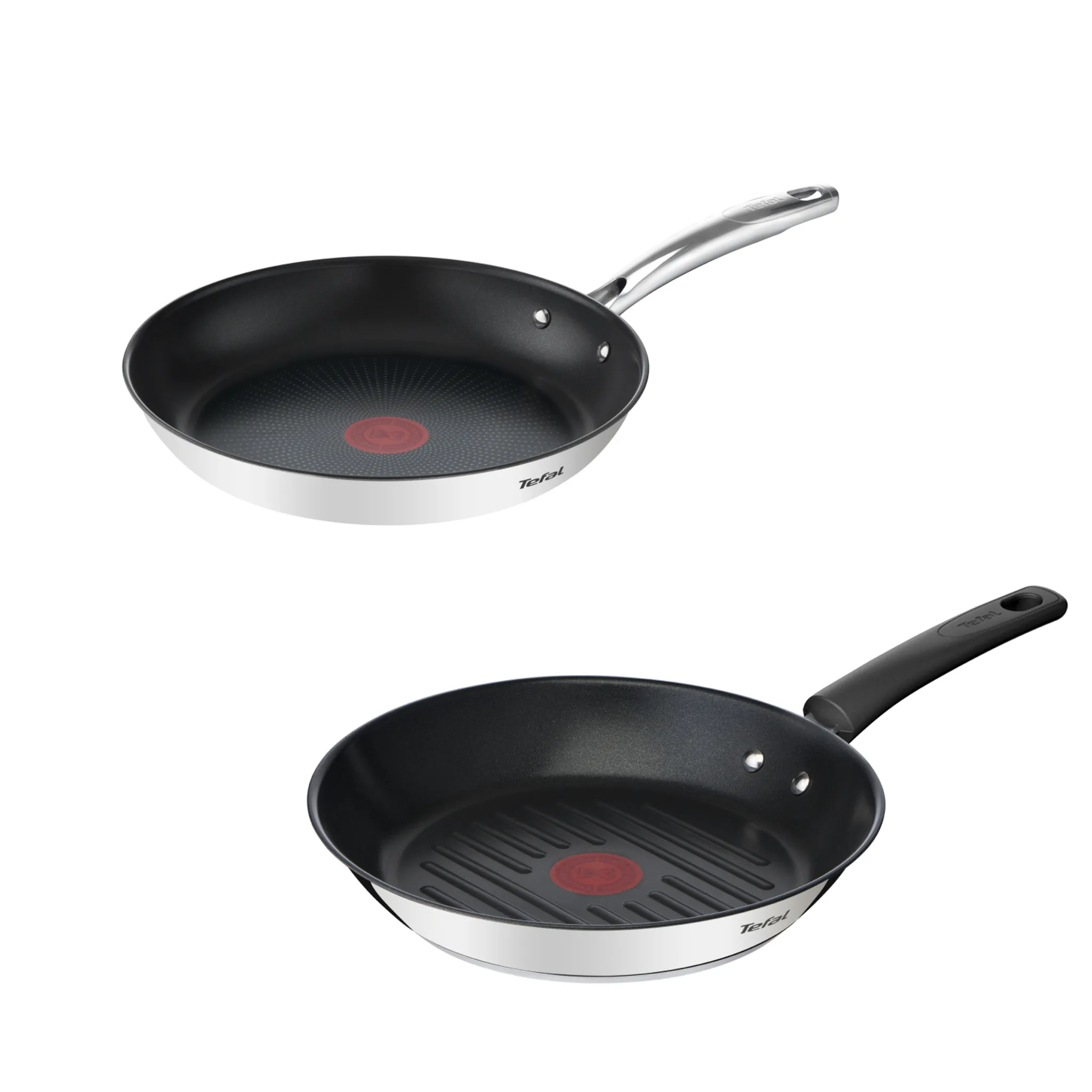 Набор сковород Tefal 24 см + Сковорода гриль Duetto+ фото