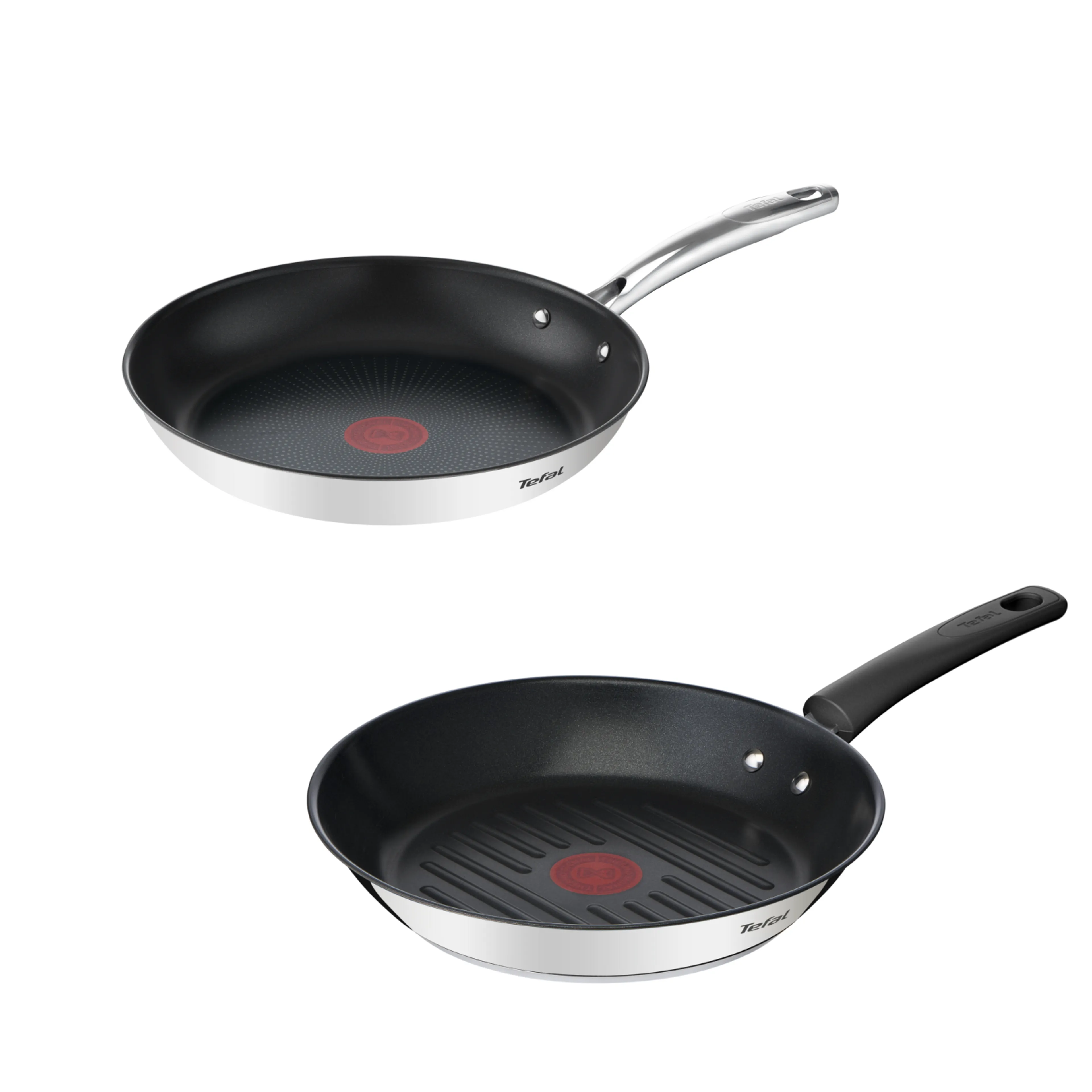 Набор сковород Tefal 24 см + Сковорода гриль Duetto+ фото
