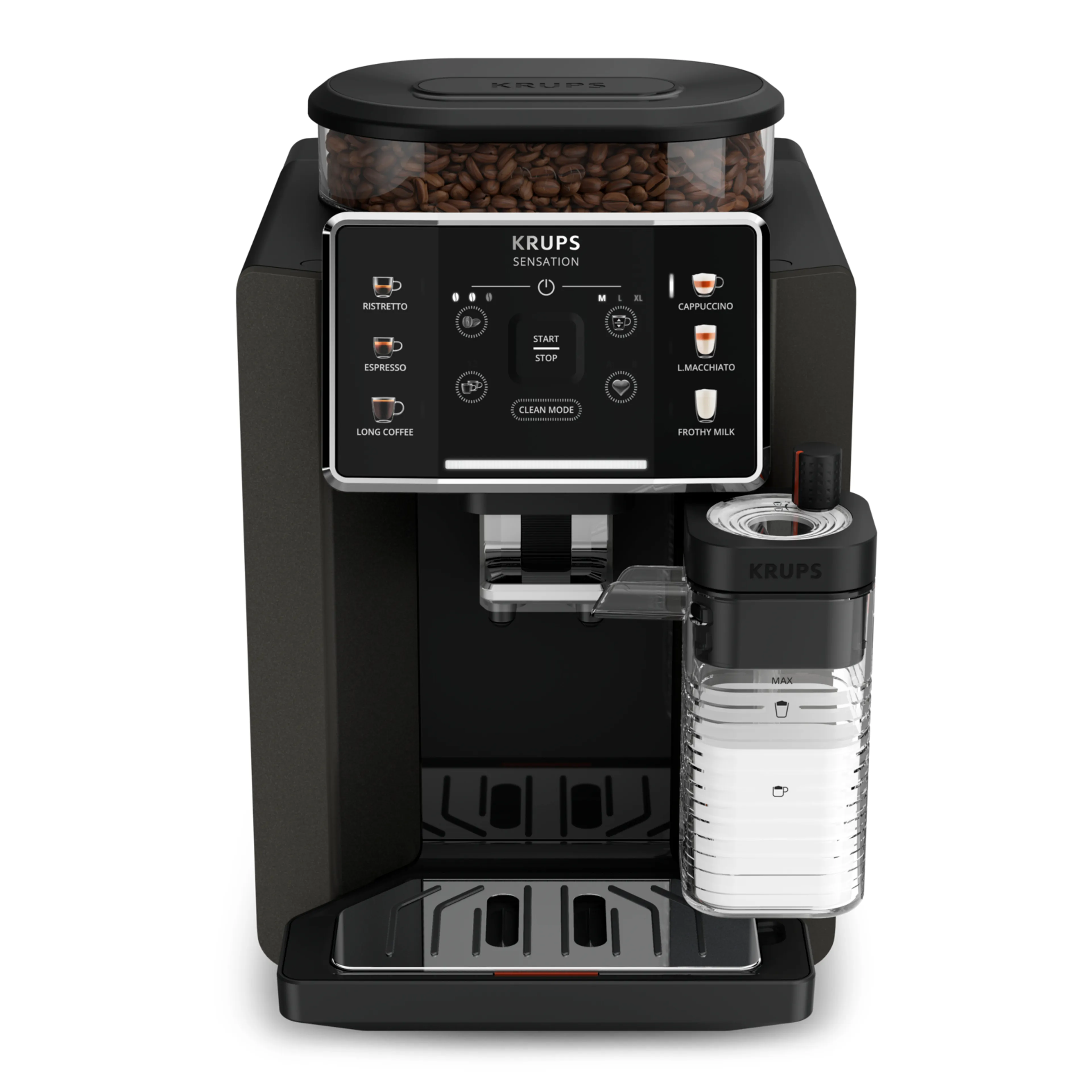 Автоматическая кофемашина KRUPS Sensation Milk M90 EA912910 фото
