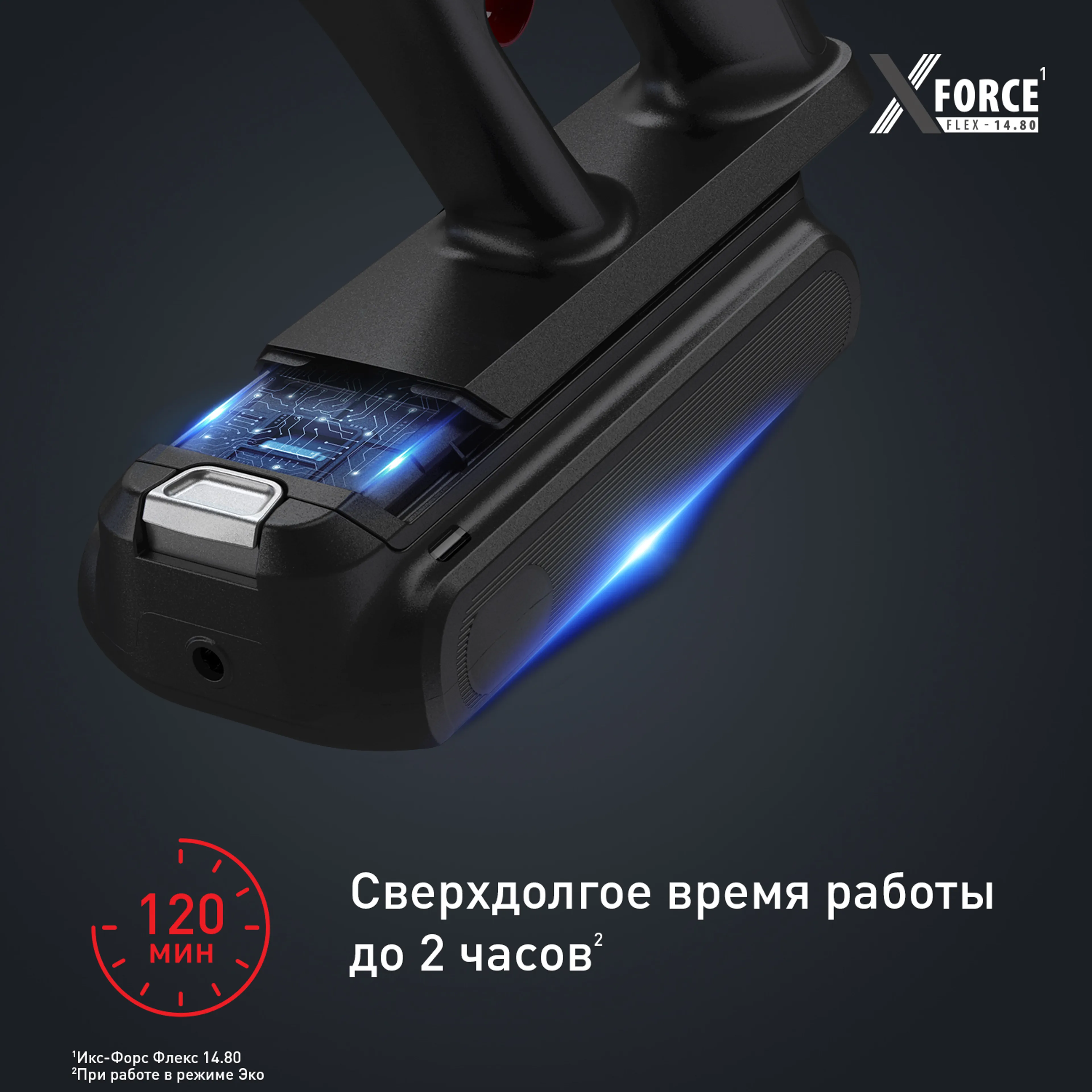 Беспроводной моющий пылесос Tefal X-Force Flex 14.80, Cordless Stick Vacuum TY9BC1WO
