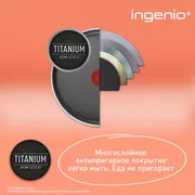 Набор посуды Tefal Ingenio Cook Eat 10 предметов L881SA04