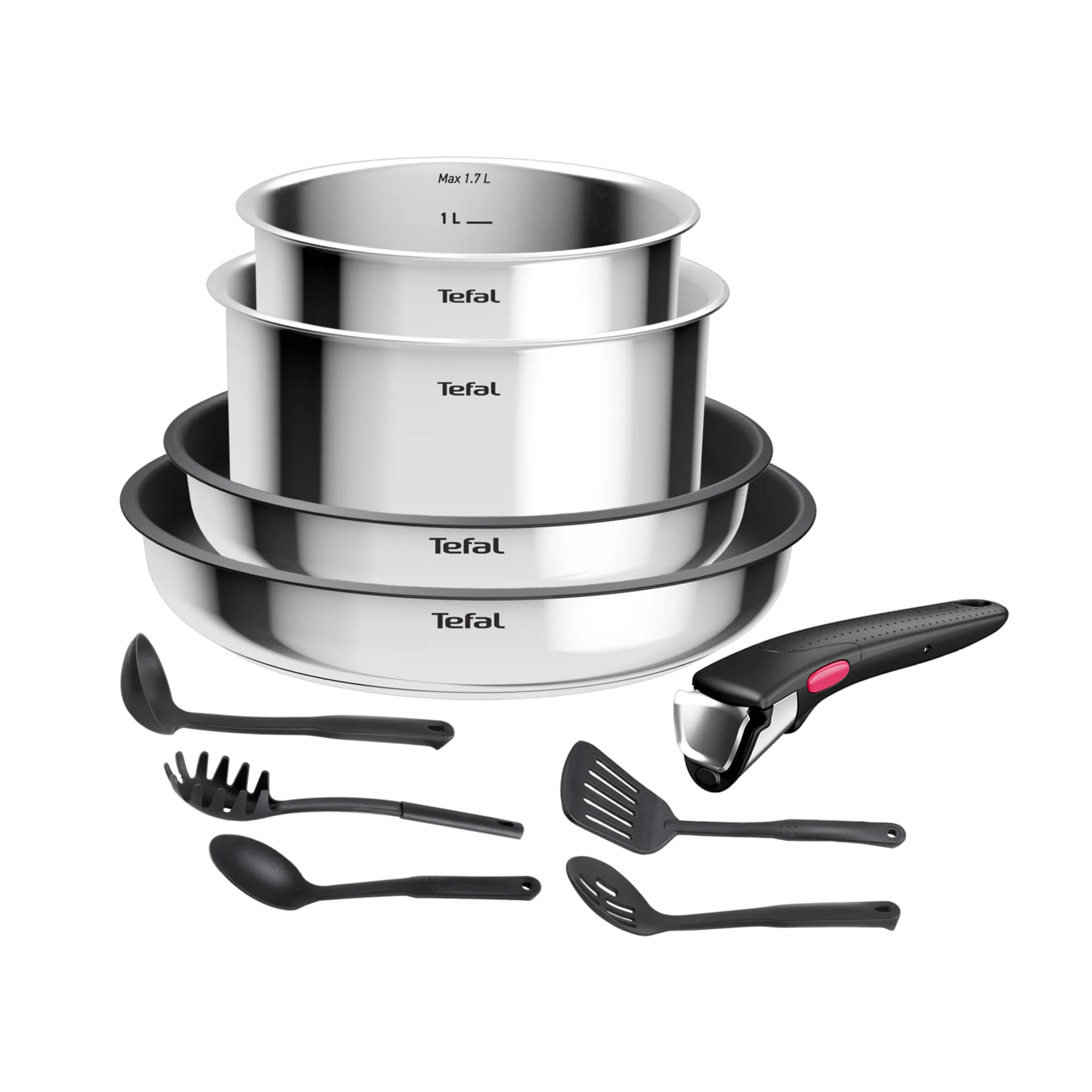 Набор посуды Tefal Ingenio Cook Eat 10 предметов L881SA04 фото