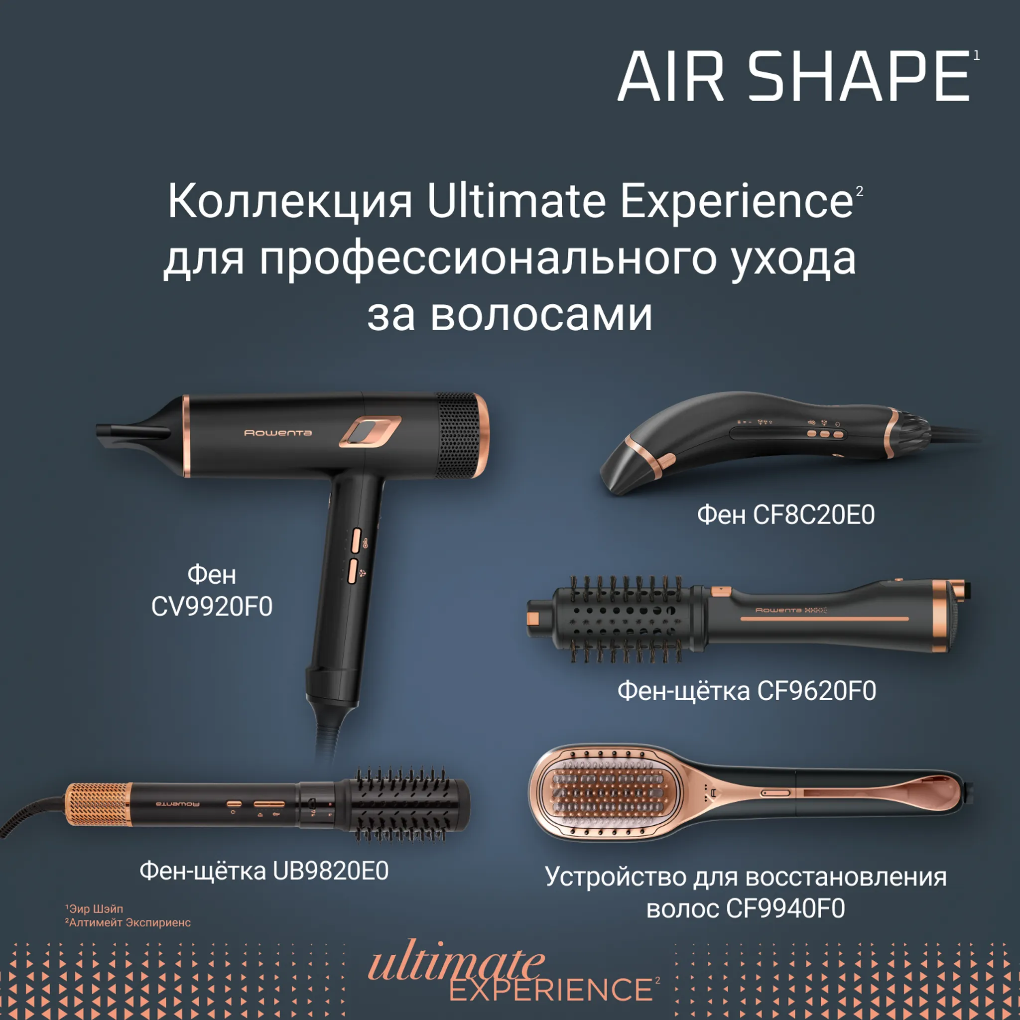 Фен-щетка Rowenta Air Shape