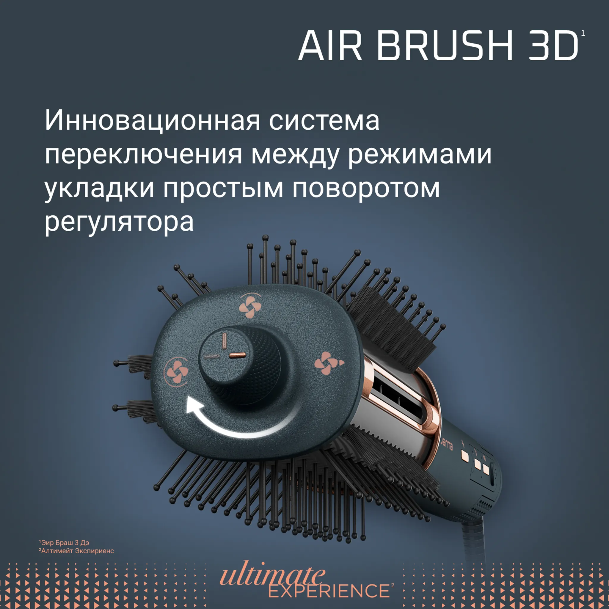 Фен-щетка Rowenta Air Brush 3D