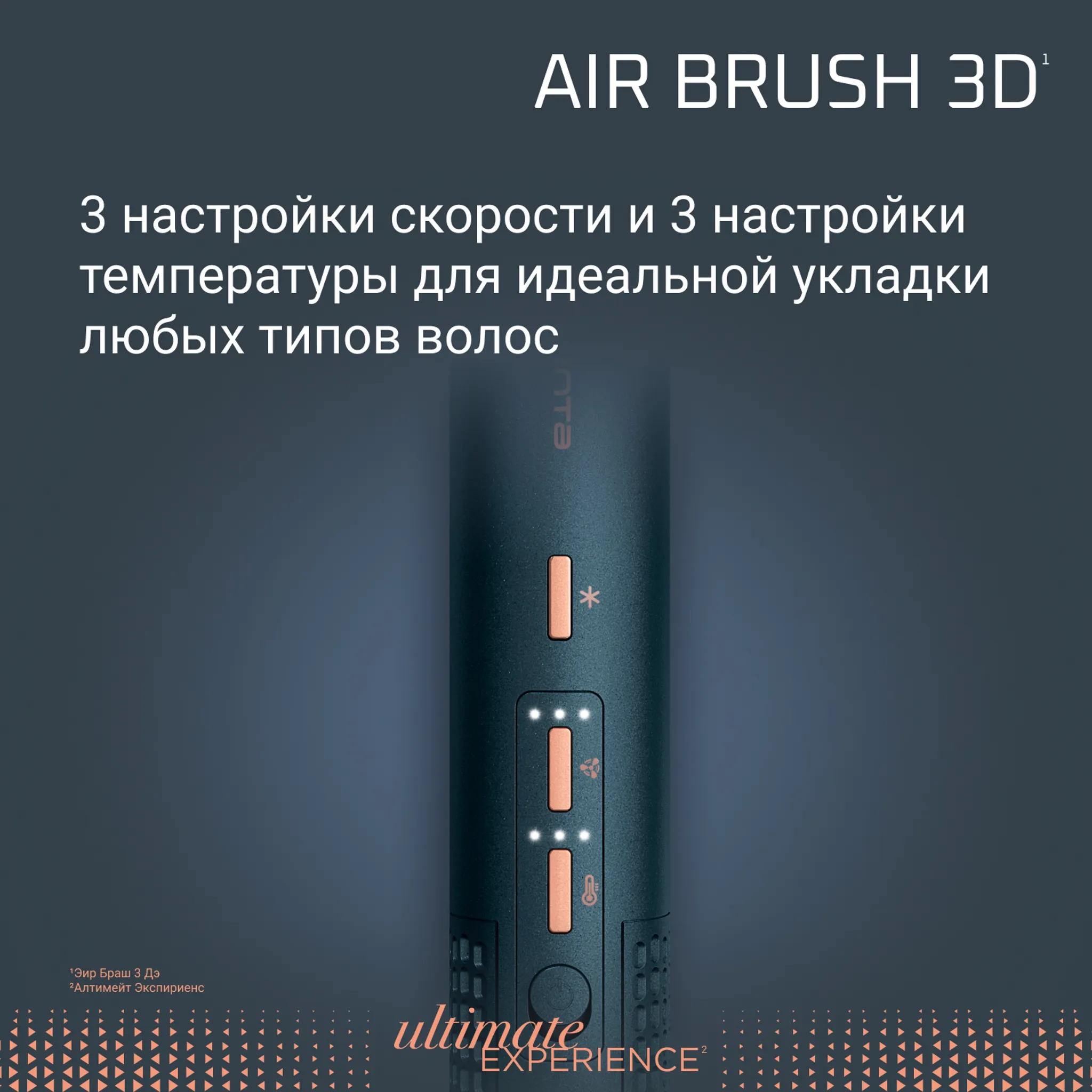 Фен-щетка Rowenta Air Brush 3D