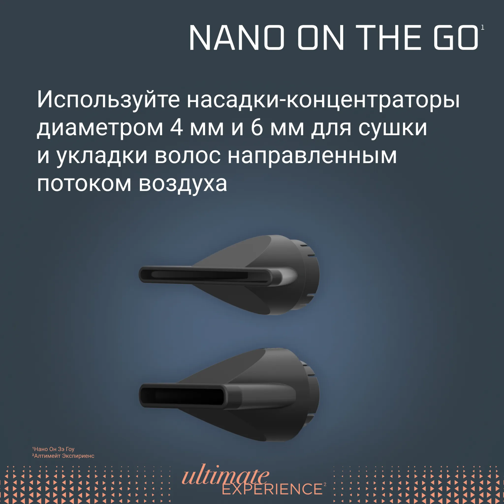 Складной фен Rowenta NANO