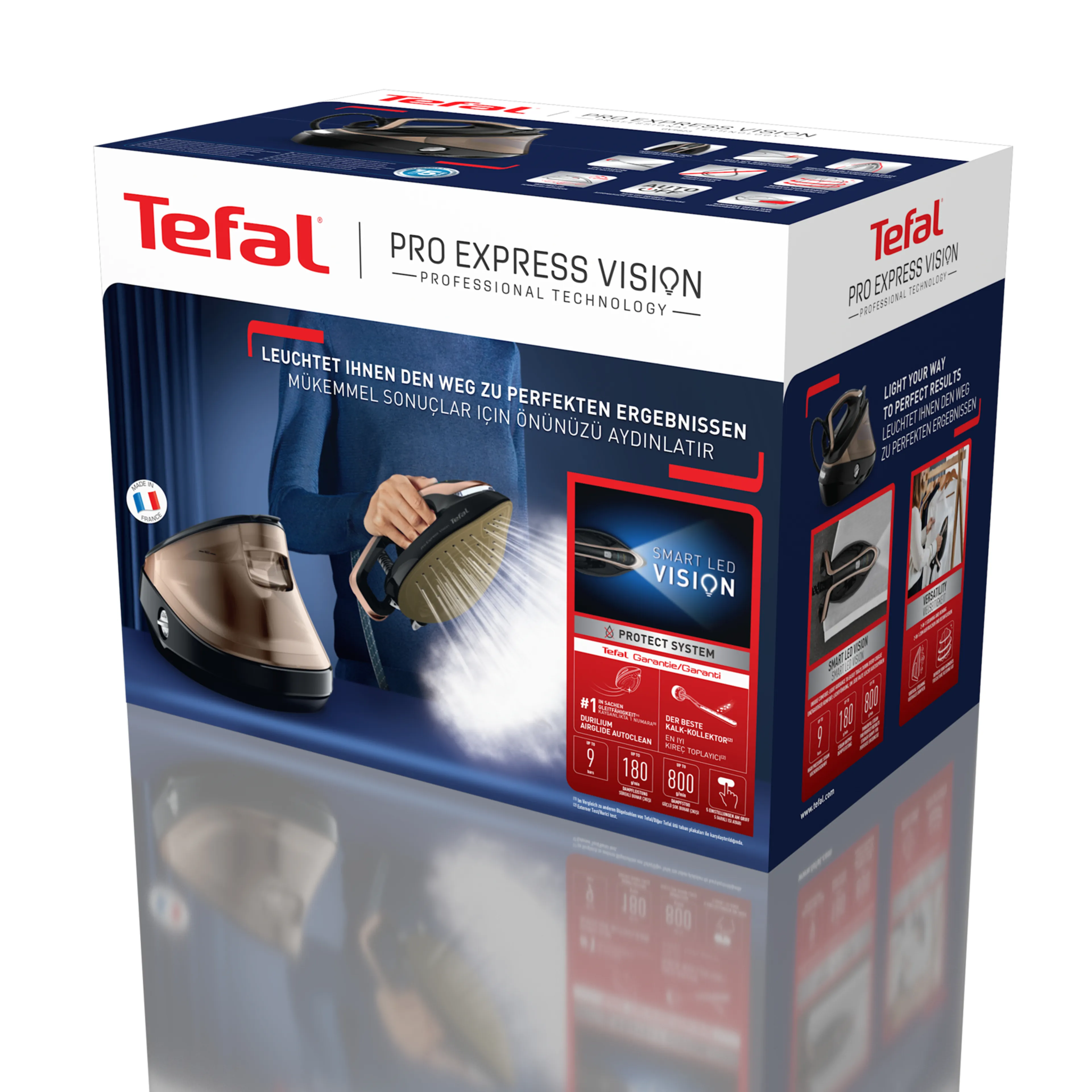 Парогенератор с умной подсветкой Tefal Pro Express Vision GV9823E1