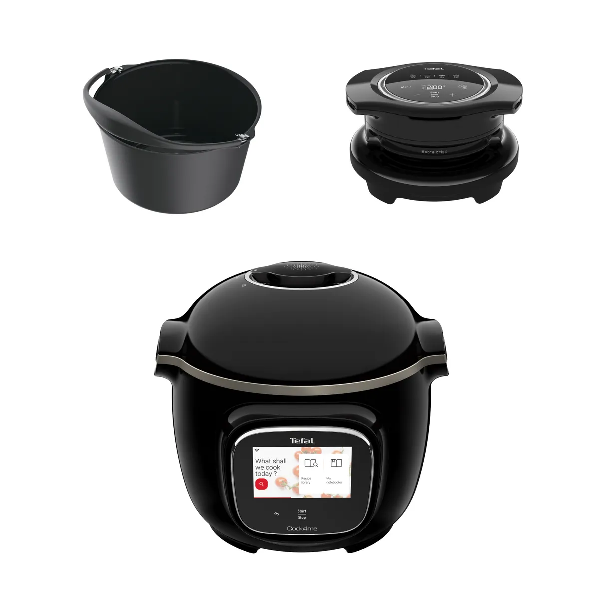 Мультиварка-скороварка Tefal с крышкой и формой фото