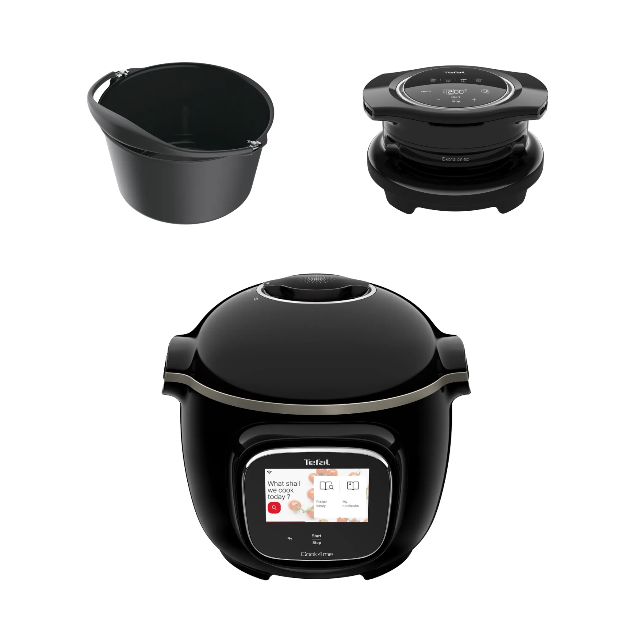 Мультиварка-скороварка Tefal с крышкой и формой фото