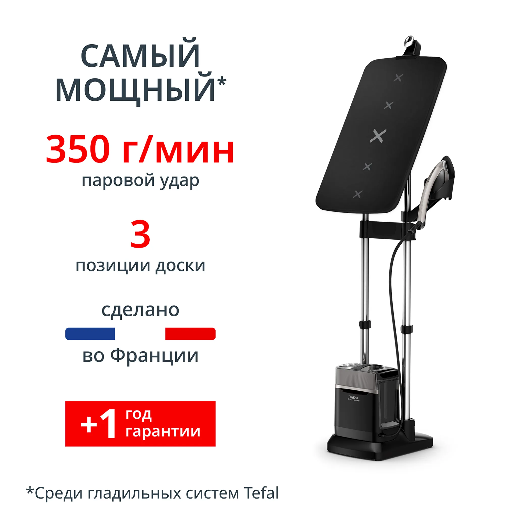 Паровая гладильная система Tefal IXEO Power, QT2028F0 фото