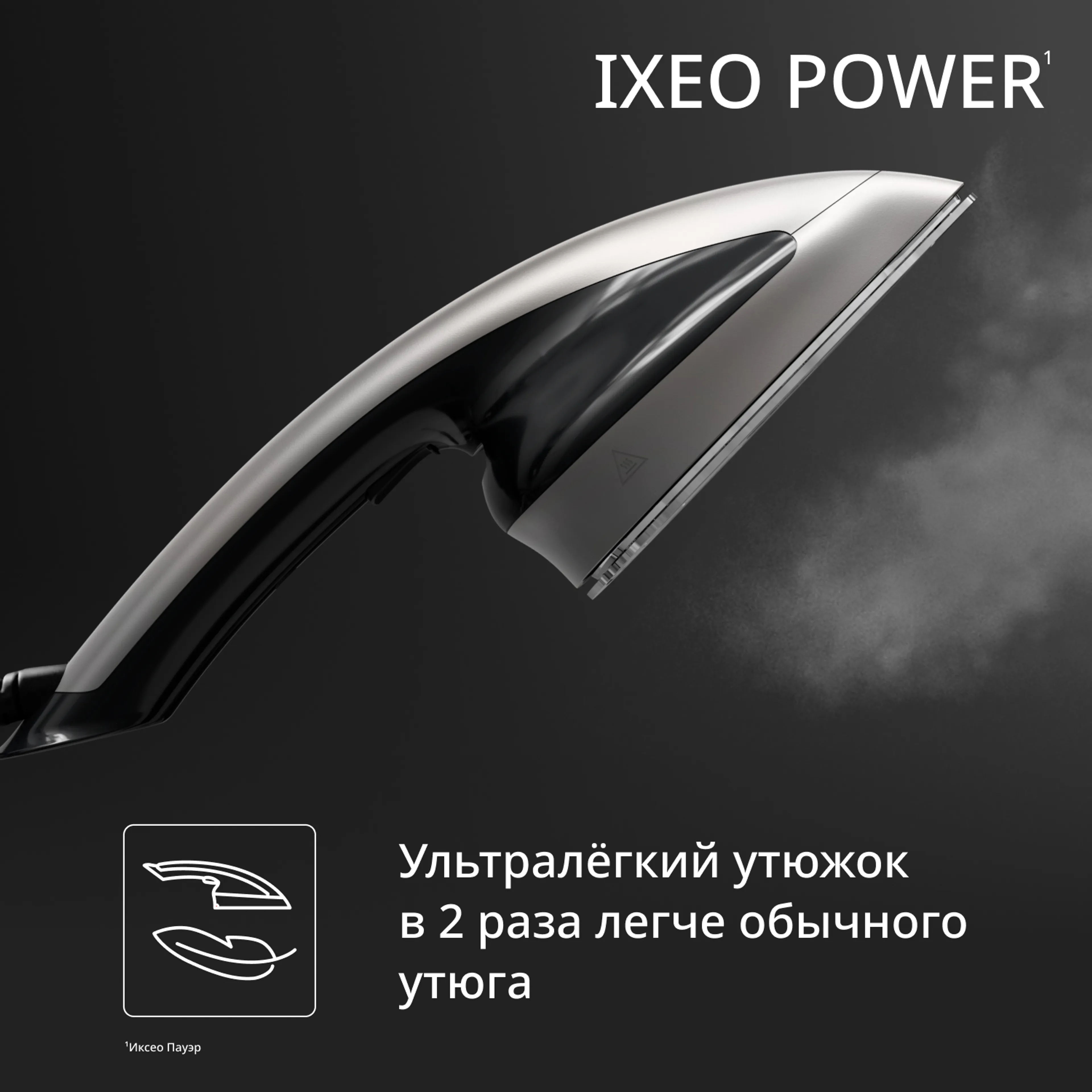 Паровая гладильная система Tefal IXEO Power, QT2028F0