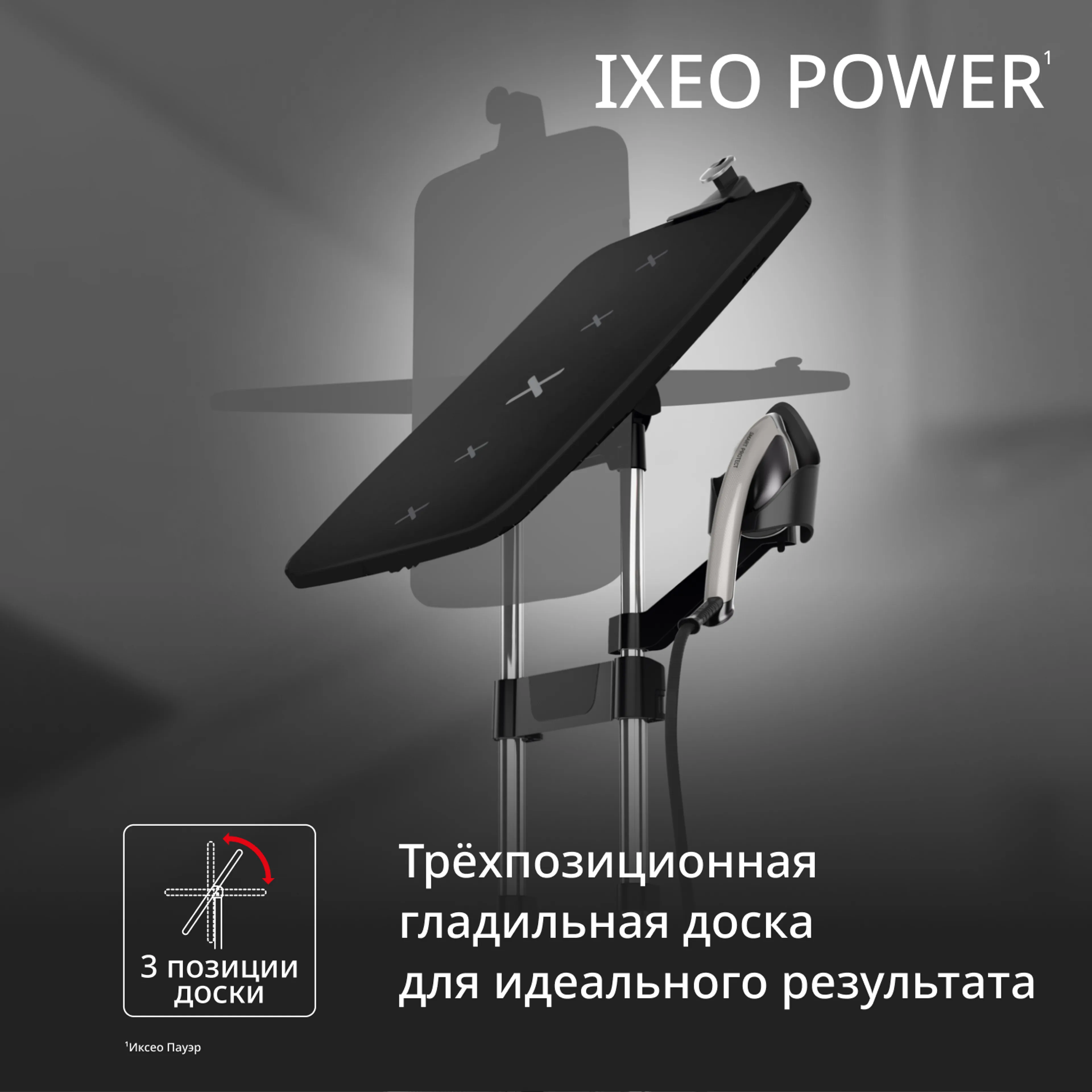 Паровая гладильная система Tefal IXEO Power, QT2028F0