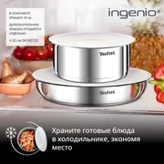 Набор посуды Tefal Ingenio Emotion 5 предметов 18/22/26 см L896S504