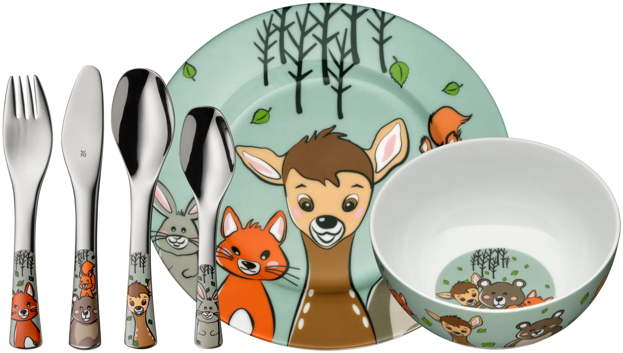 Детский набор WMF Forest Friends, 6 предметов